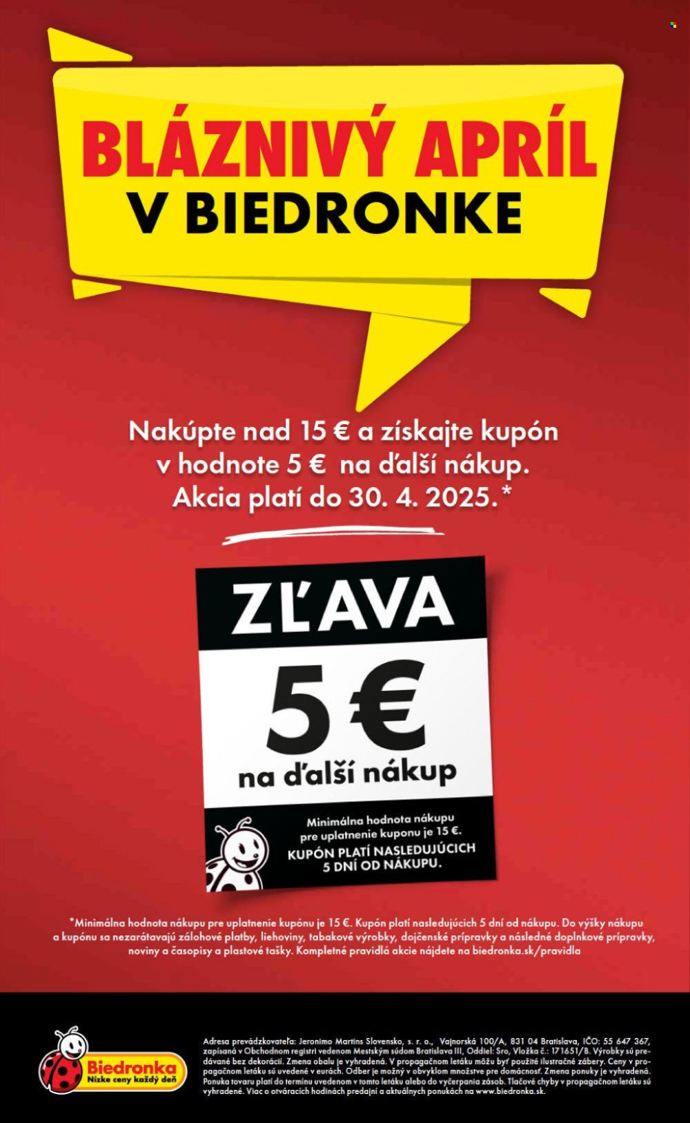 Leták Biedronka - 22.4.2025 - 27.4.2025. Strana 48