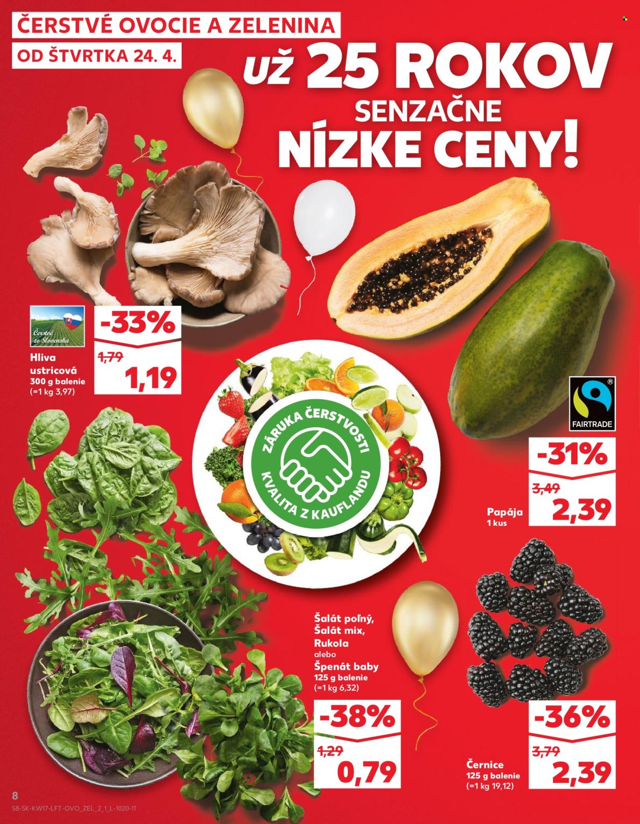 Leták Kaufland - 24.4.2025 - 29.4.2025. Strana 8