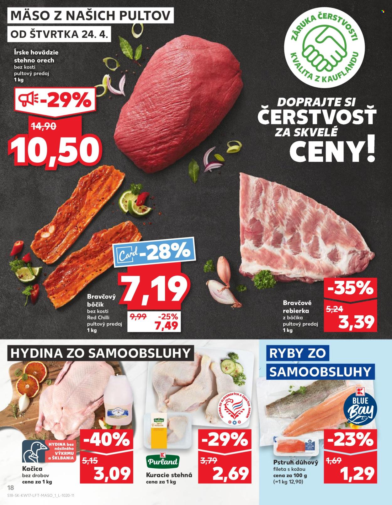 Leták Kaufland - 24.4.2025 - 29.4.2025. Strana 18