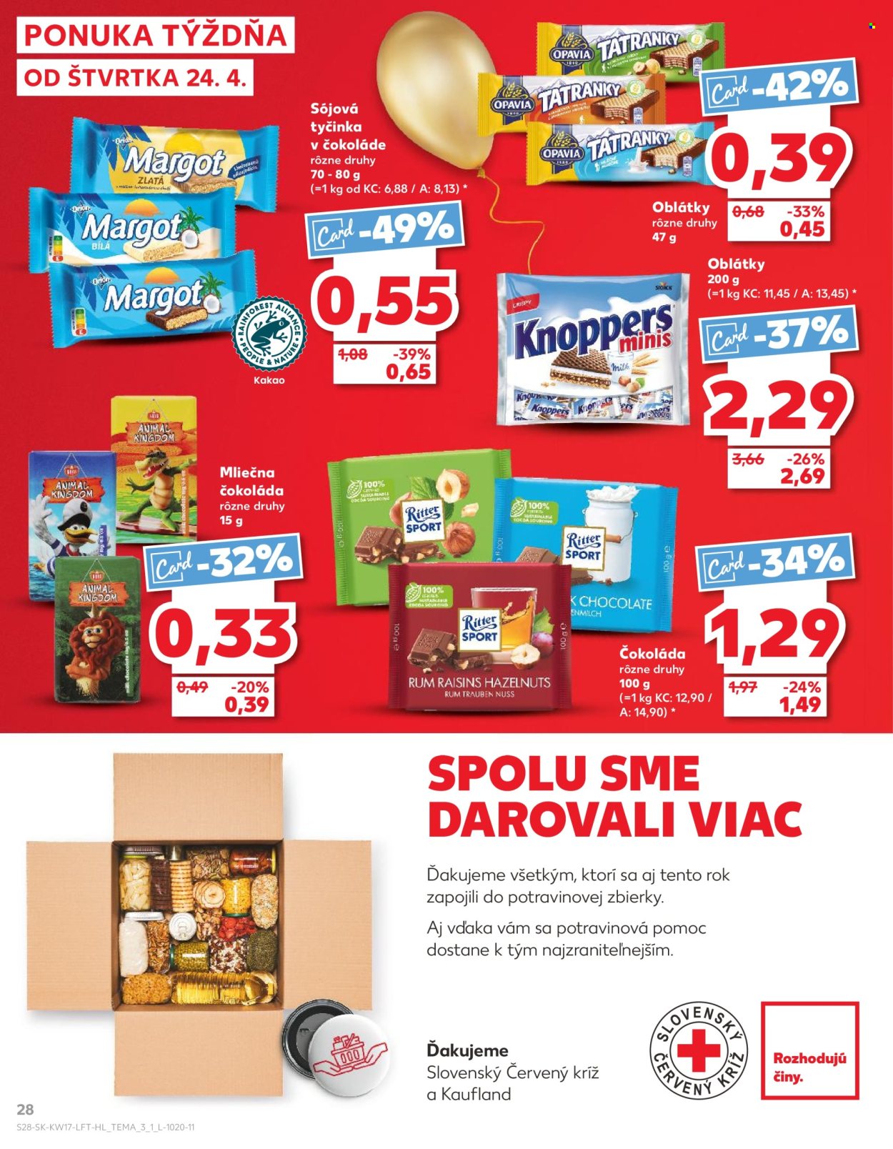 Leták Kaufland - 24.4.2025 - 29.4.2025. Strana 28