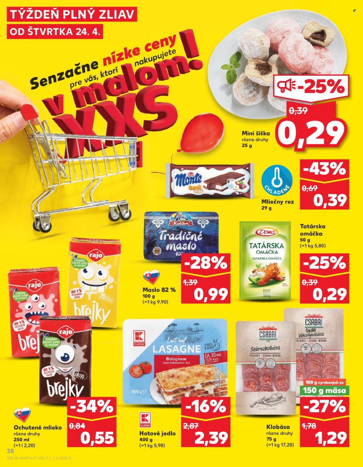 Leták Kaufland - 24.4.2025 - 29.4.2025. Strana 38
