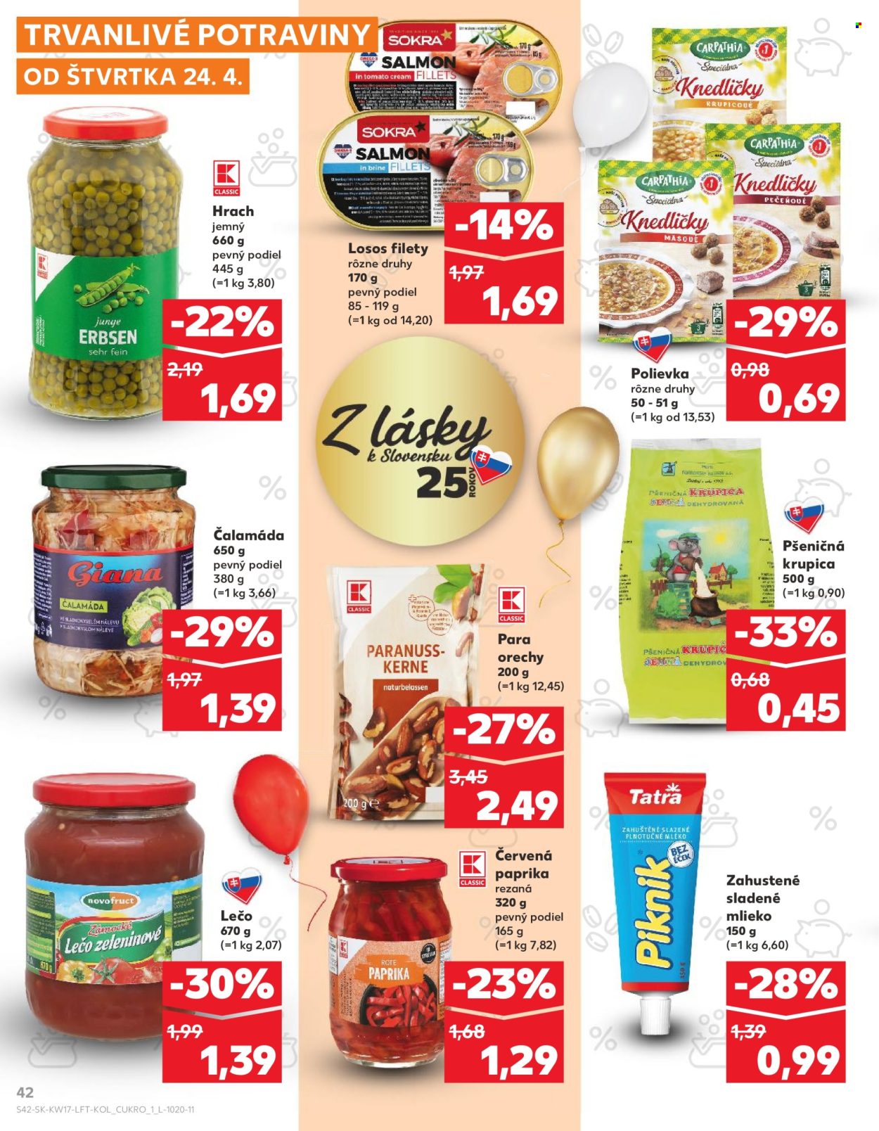 Leták Kaufland - 24.4.2025 - 29.4.2025. Strana 42