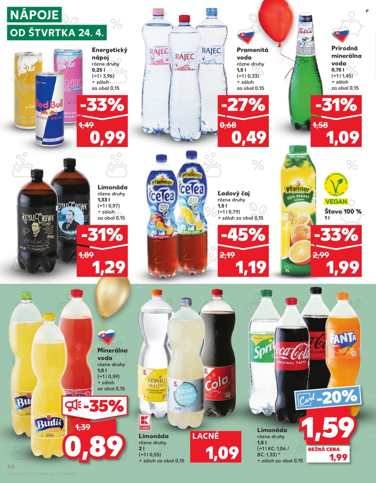 Leták Kaufland - 24.4.2025 - 29.4.2025. Strana 44