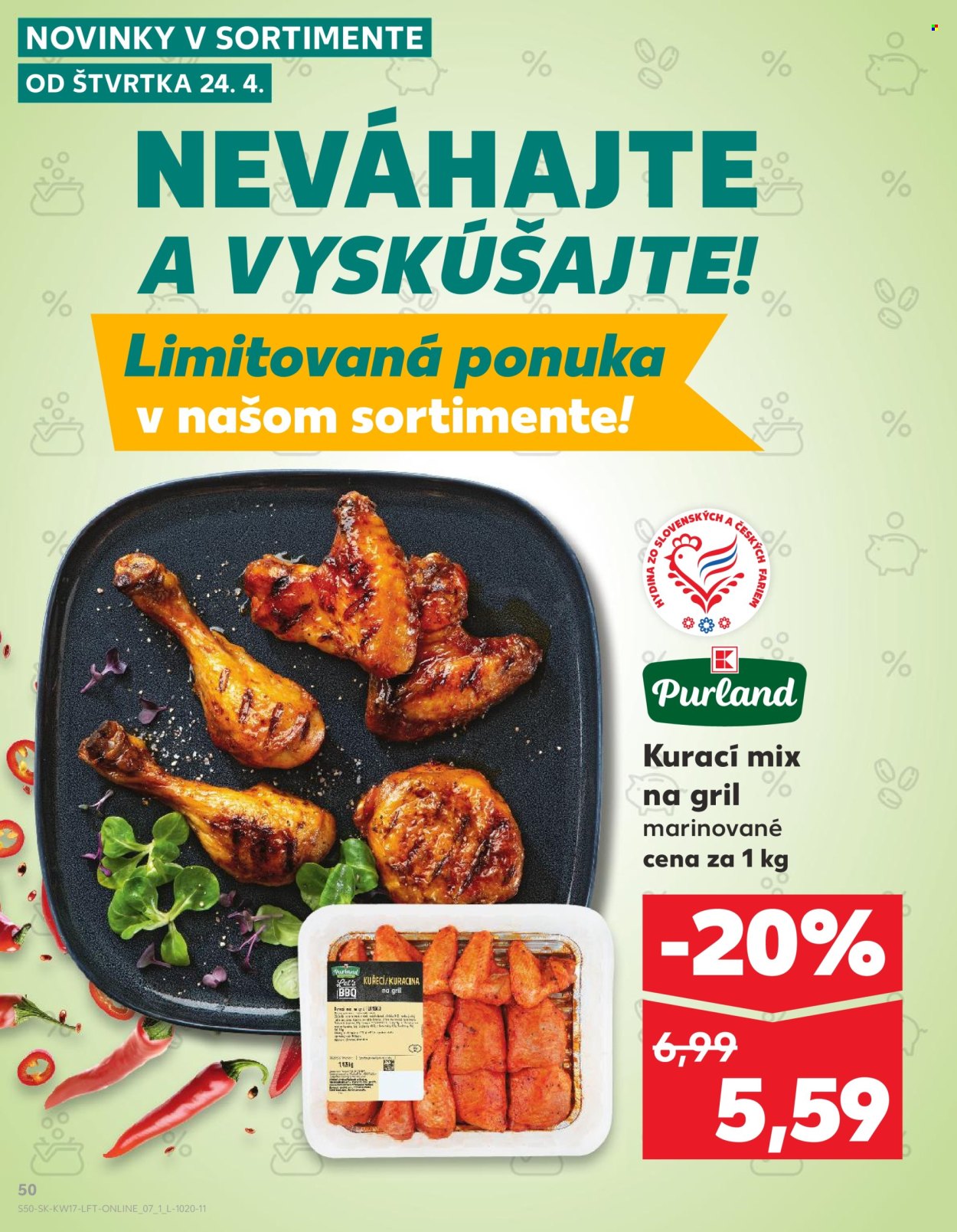Leták Kaufland - 24.4.2025 - 29.4.2025. Strana 50