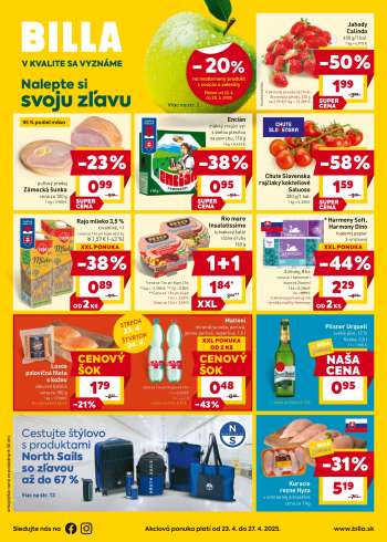 Leták Billa - 23.4.2025 - 27.4.2025.