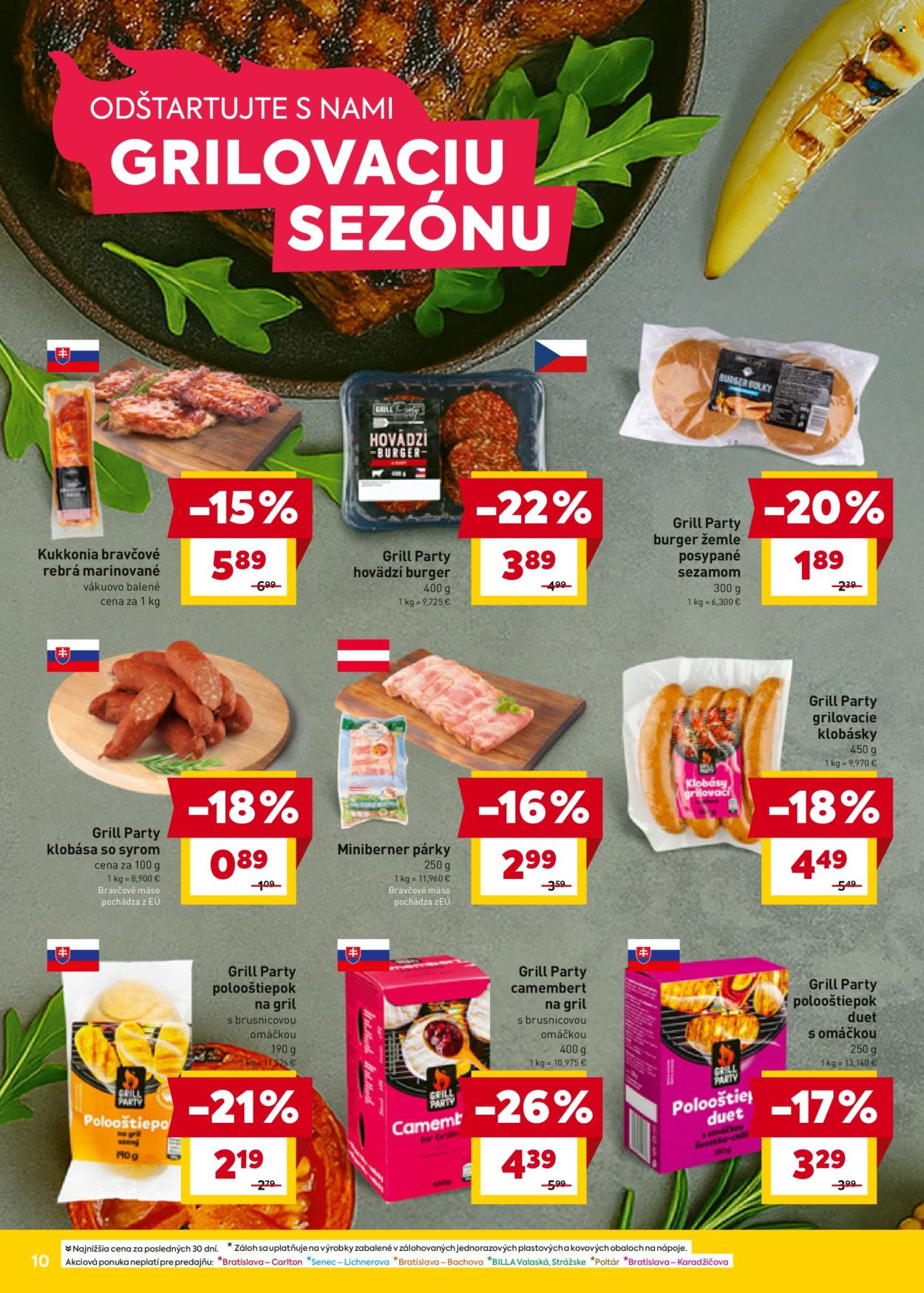 Leták Billa - 23.4.2025 - 27.4.2025. Strana 10
