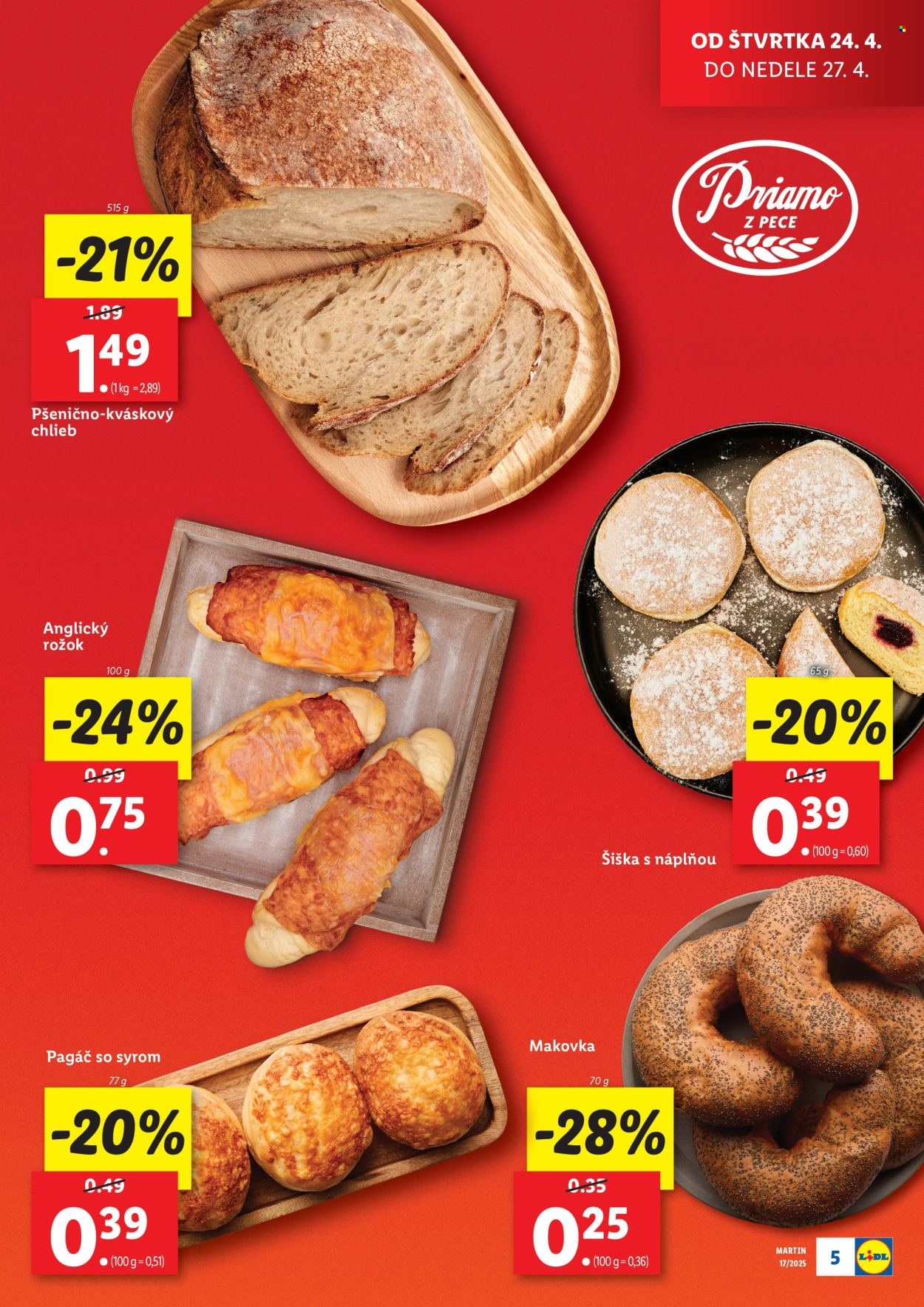 Leták Lidl - 24.4.2025 - 27.4.2025. Strana 5
