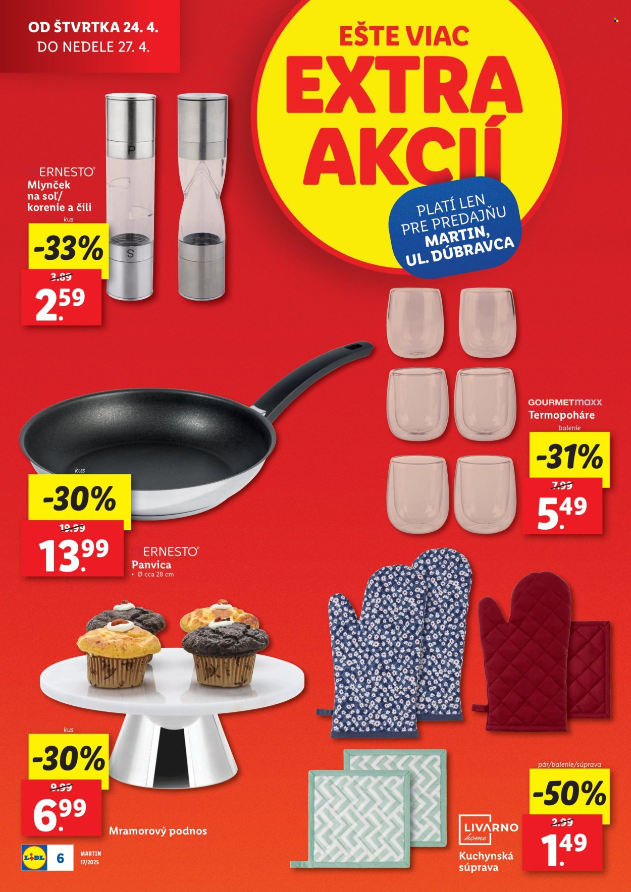 Leták Lidl - 24.4.2025 - 27.4.2025. Strana 6