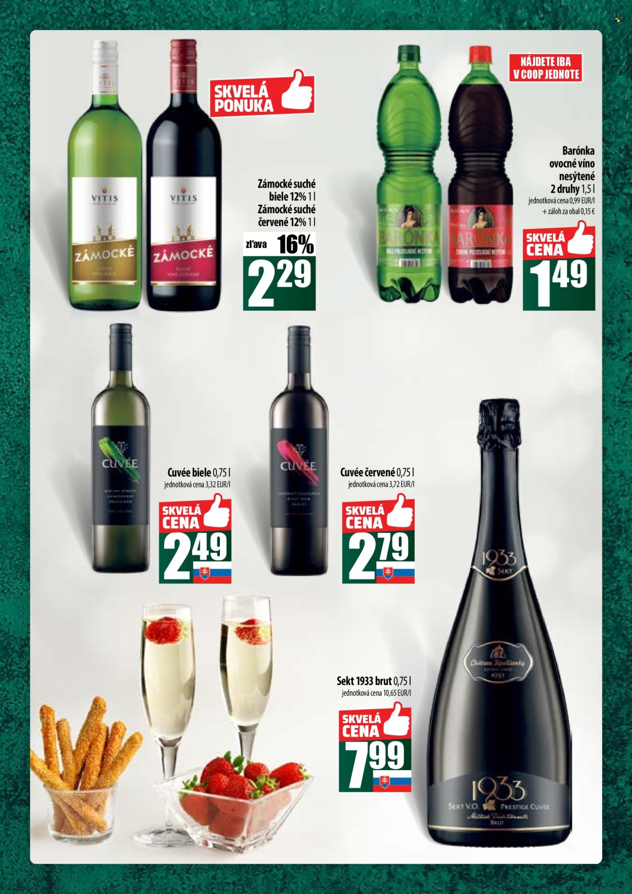 Leták COOP Jednota - 24.4.2025 - 30.4.2025. Strana 43