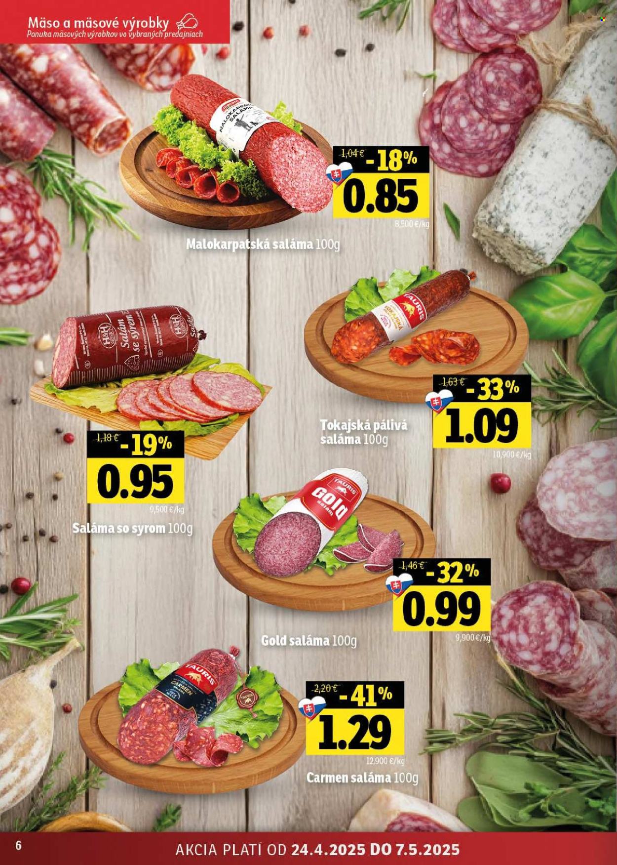 Leták FRESH - 24.4.2025 - 7.5.2025. Strana 6