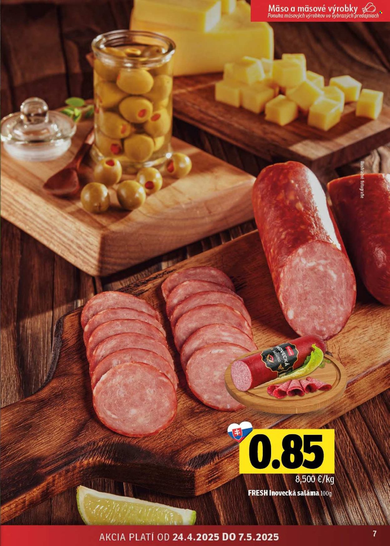 Leták FRESH - 24.4.2025 - 7.5.2025. Strana 7