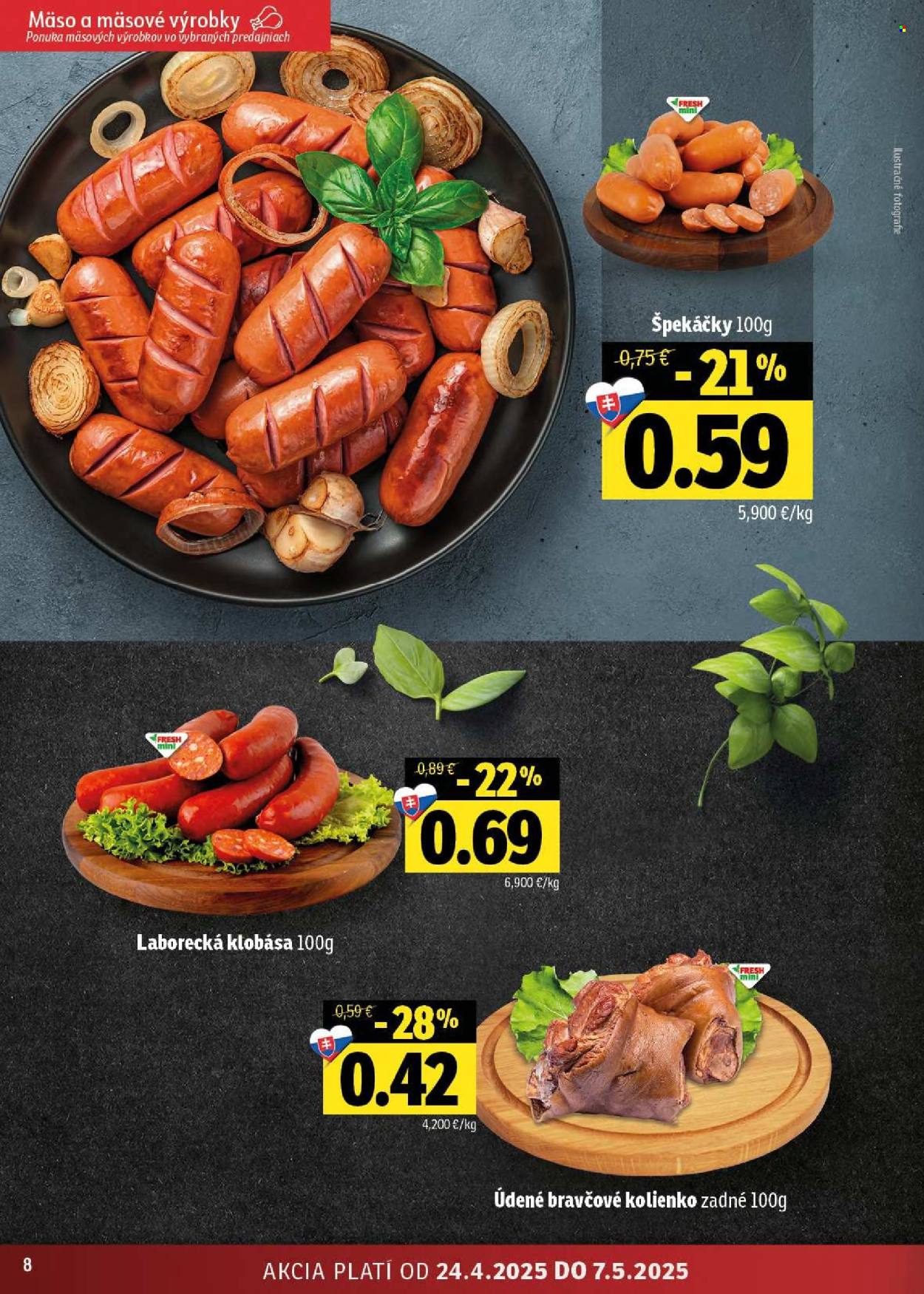 Leták FRESH - 24.4.2025 - 7.5.2025. Strana 8