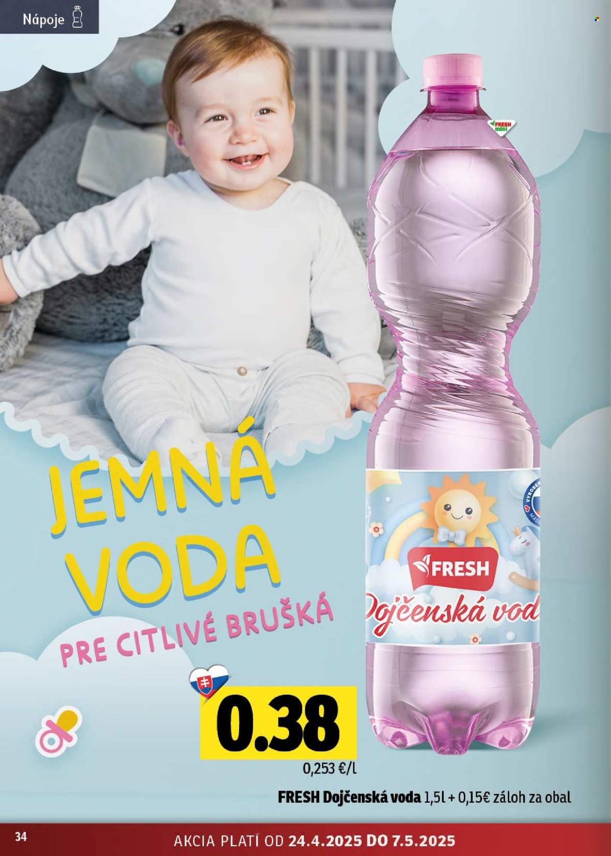 Leták FRESH - 24.4.2025 - 7.5.2025. Strana 34