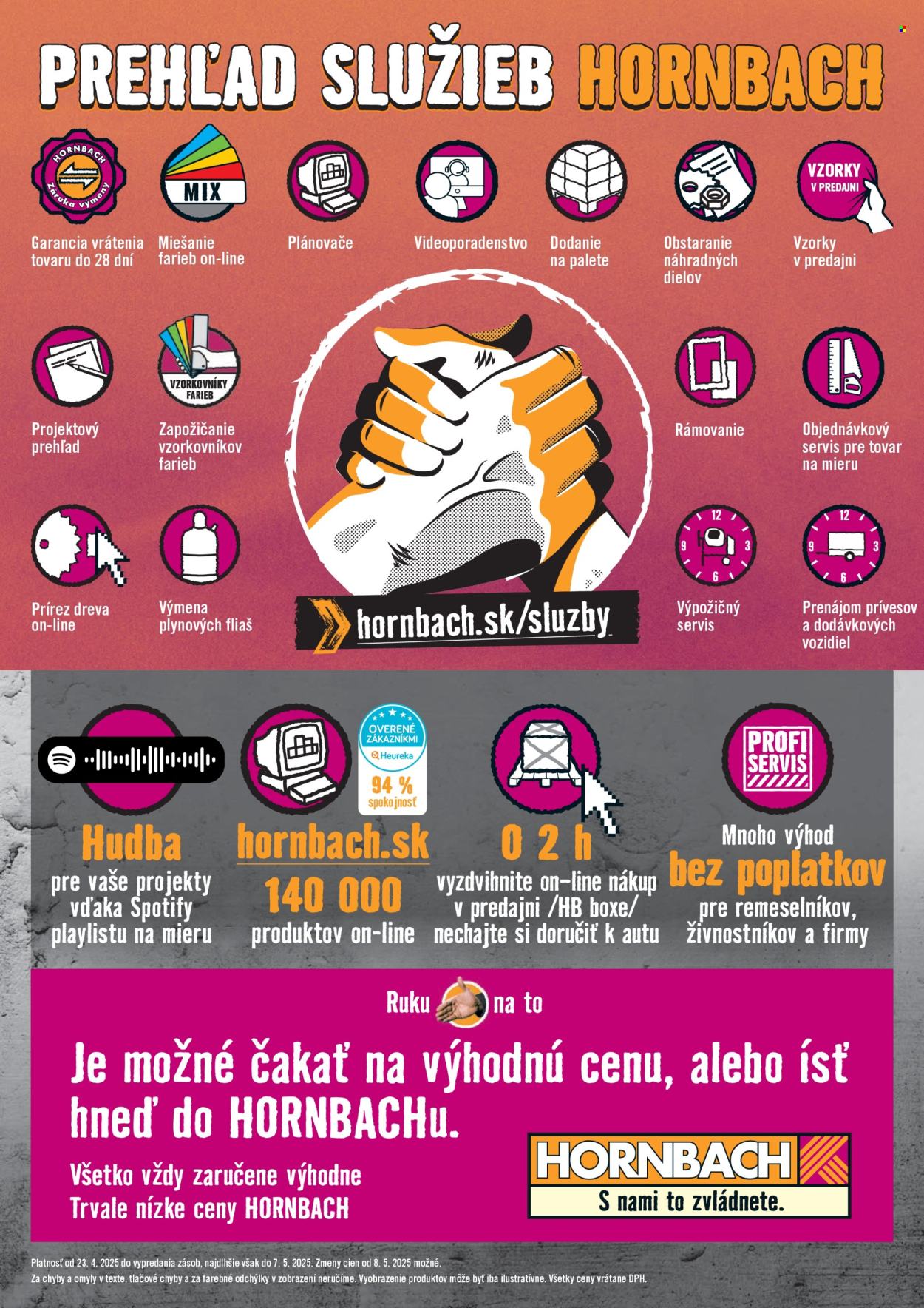 Leták Hornbach - 23.4.2025 - 7.5.2025. Strana 8
