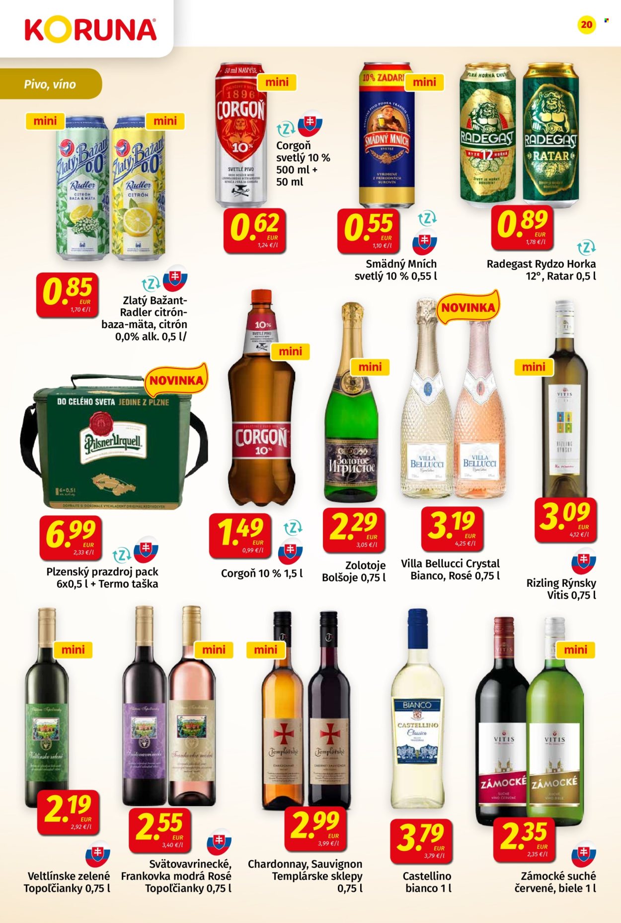 Leták Potraviny KORUNA - 25.4.2025 - 7.5.2025. Strana 20