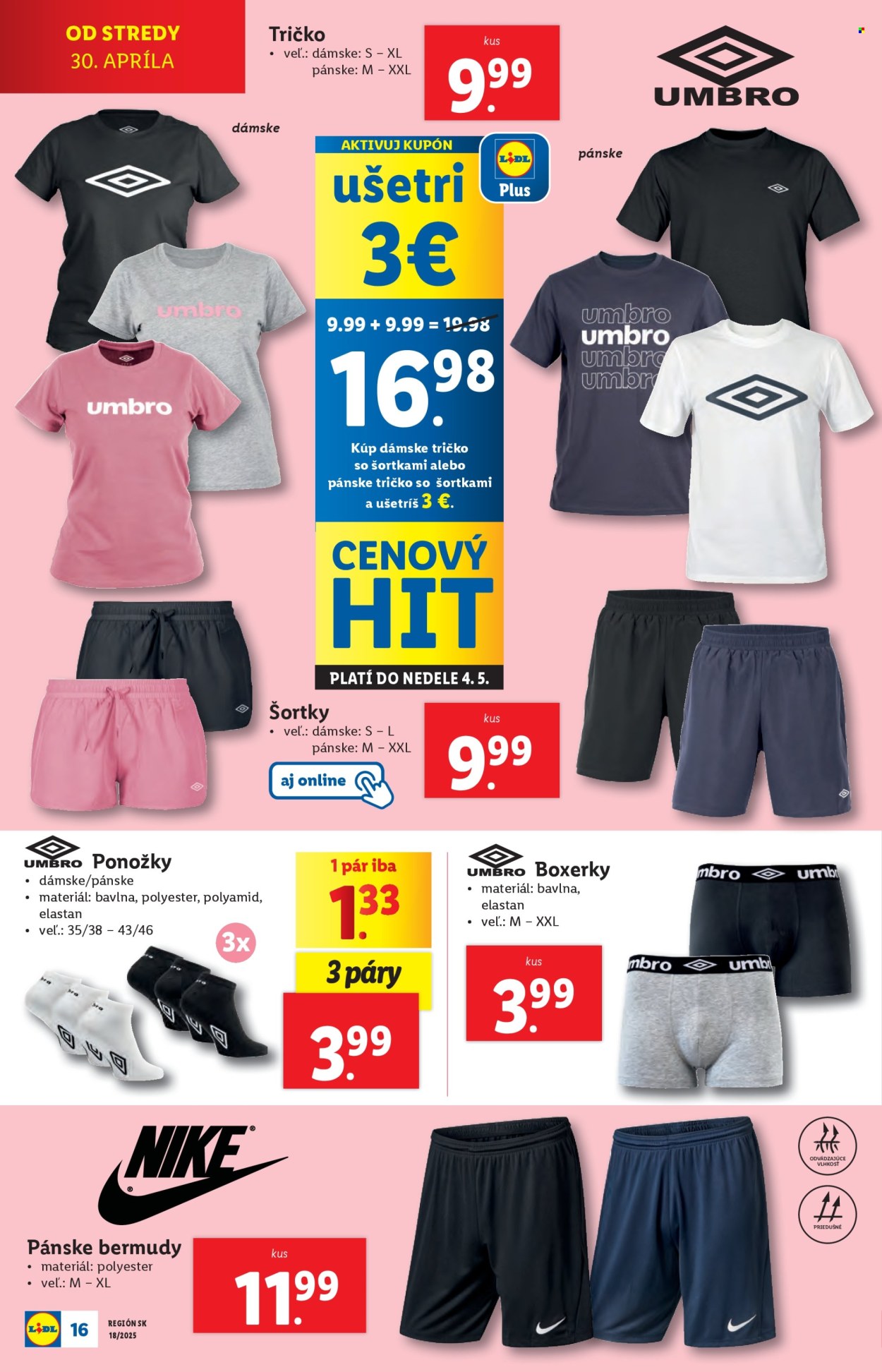 Leták Lidl. Strana 18