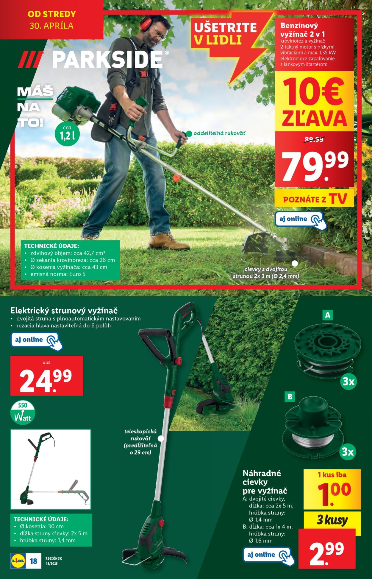 Leták Lidl. Strana 20