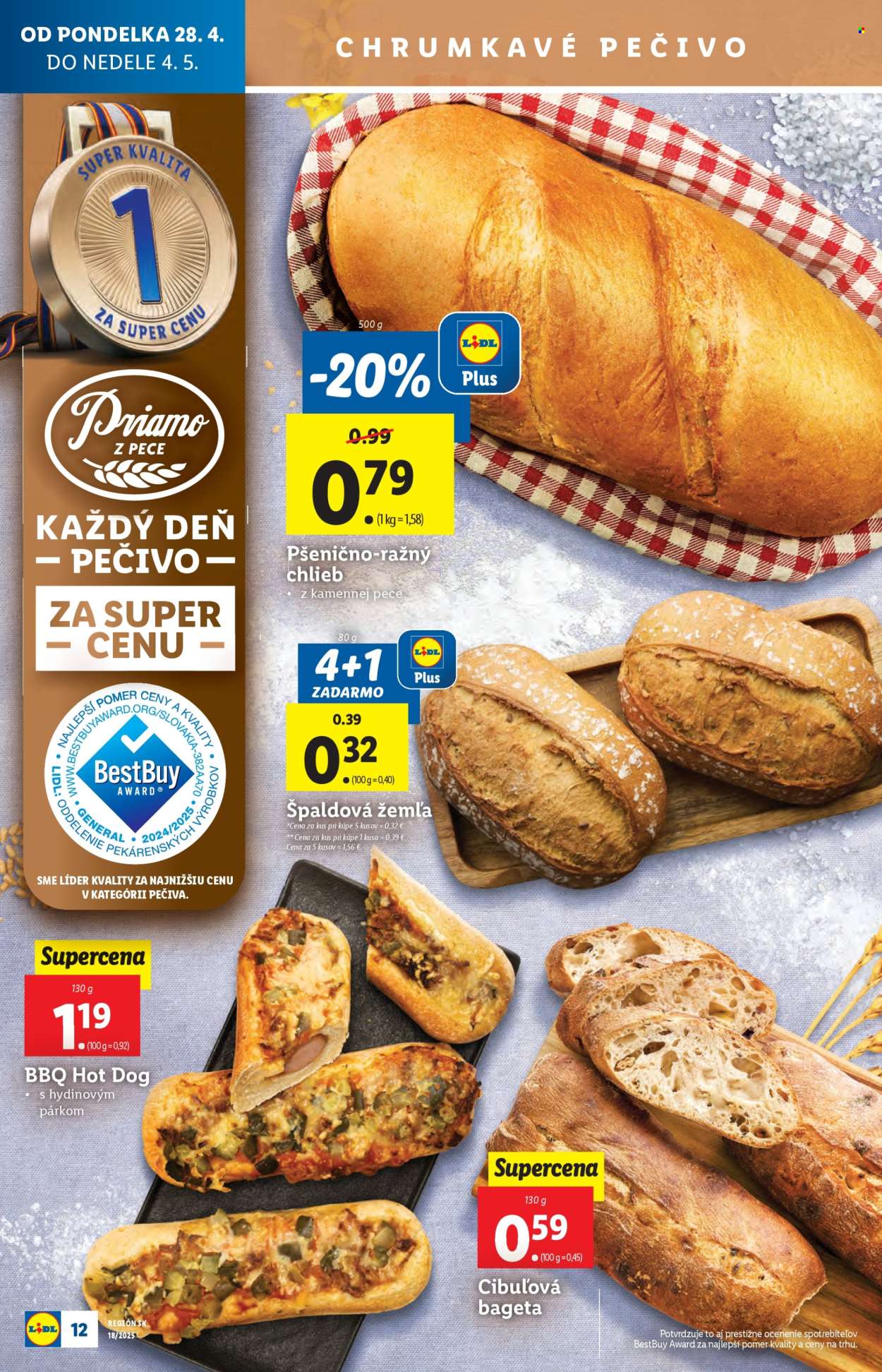 Leták Lidl - 28.4.2025 - 4.5.2025. Strana 12