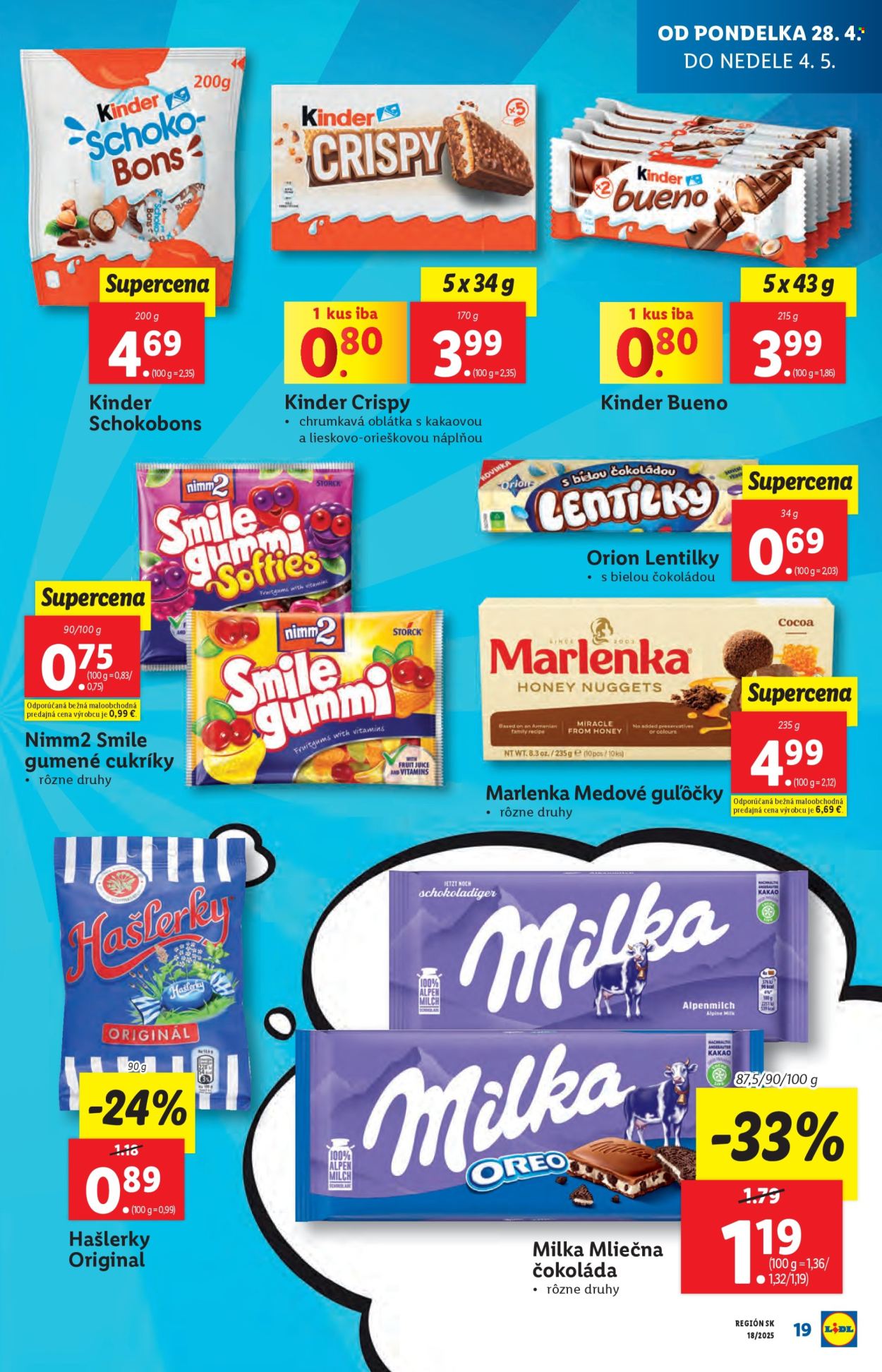 Leták Lidl - 28.4.2025 - 4.5.2025. Strana 19