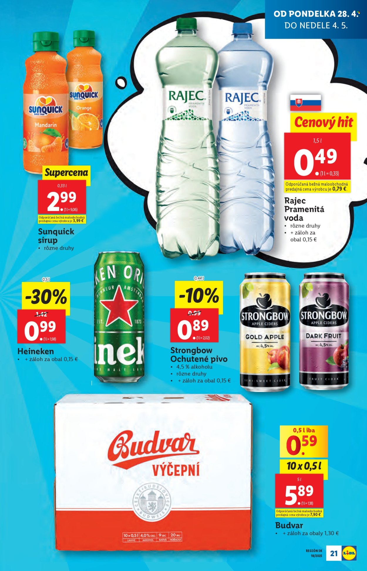 Leták Lidl - 28.4.2025 - 4.5.2025. Strana 21