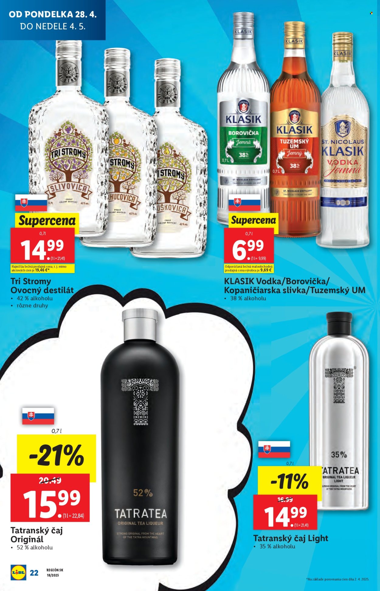 Leták Lidl - 28.4.2025 - 4.5.2025. Strana 22
