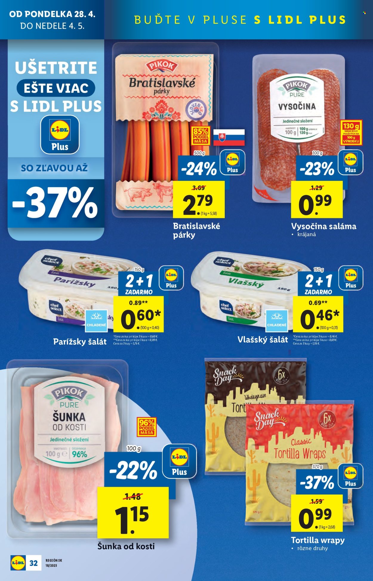 Leták Lidl - 28.4.2025 - 4.5.2025. Strana 32