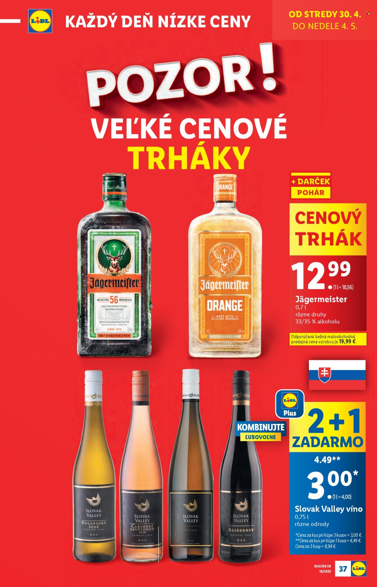 Leták Lidl - 28.4.2025 - 4.5.2025. Strana 37