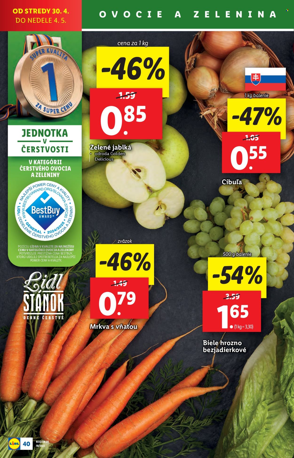 Leták Lidl - 28.4.2025 - 4.5.2025. Strana 40