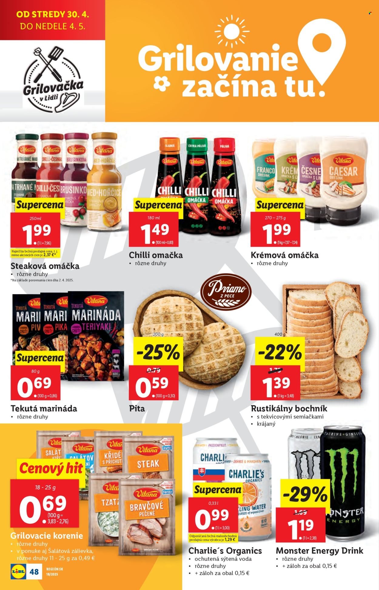 Leták Lidl - 28.4.2025 - 4.5.2025. Strana 50