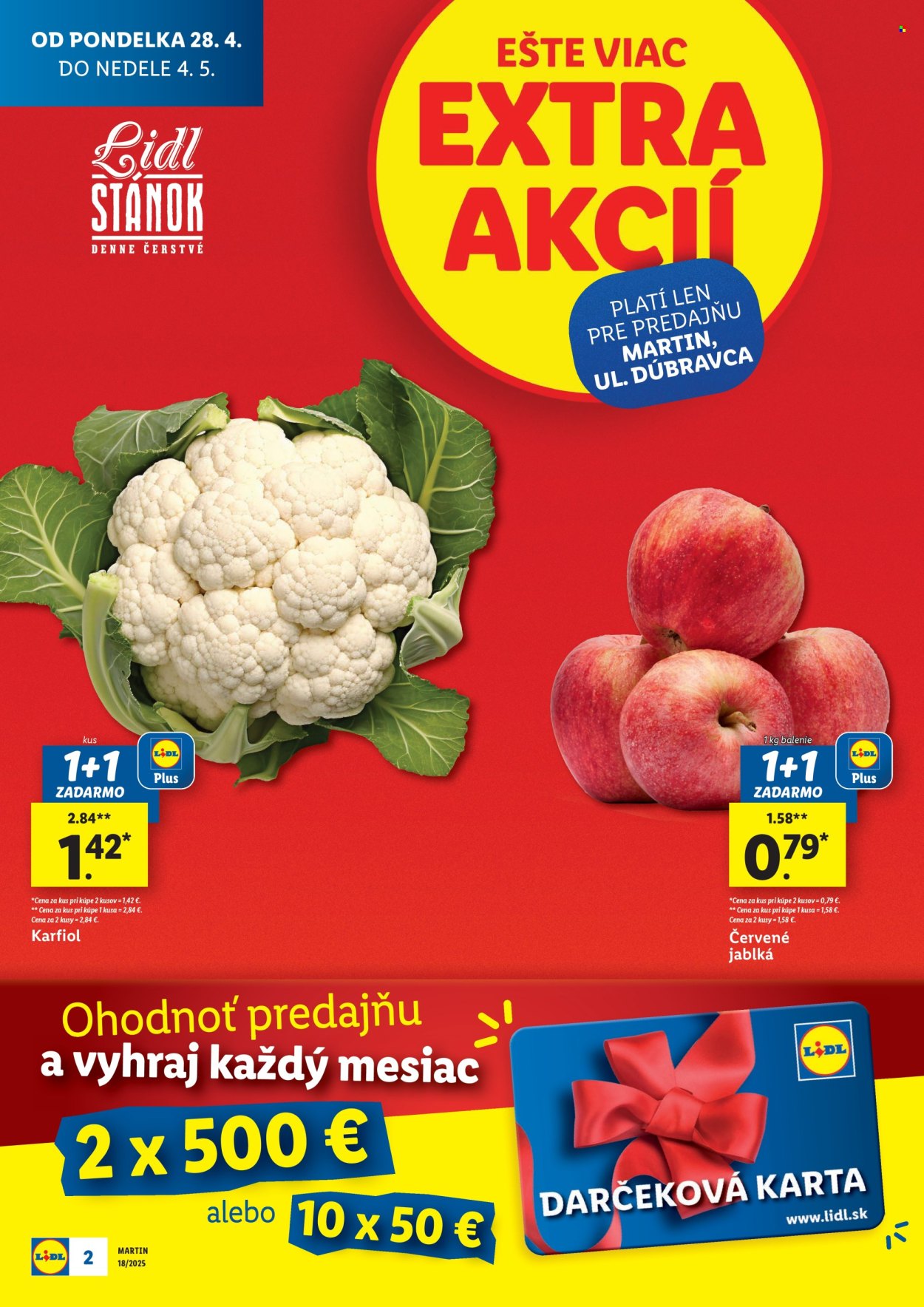 Leták Lidl - 28.4.2025 - 4.5.2025. Strana 2