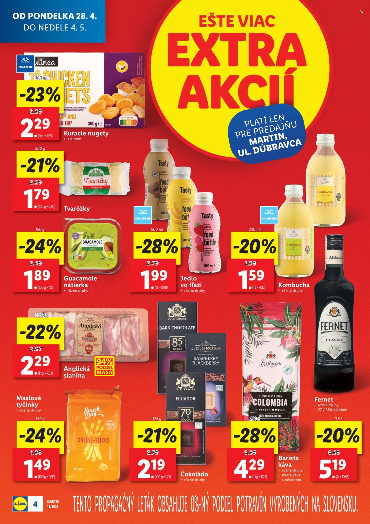 Leták Lidl - 28.4.2025 - 4.5.2025. Strana 4