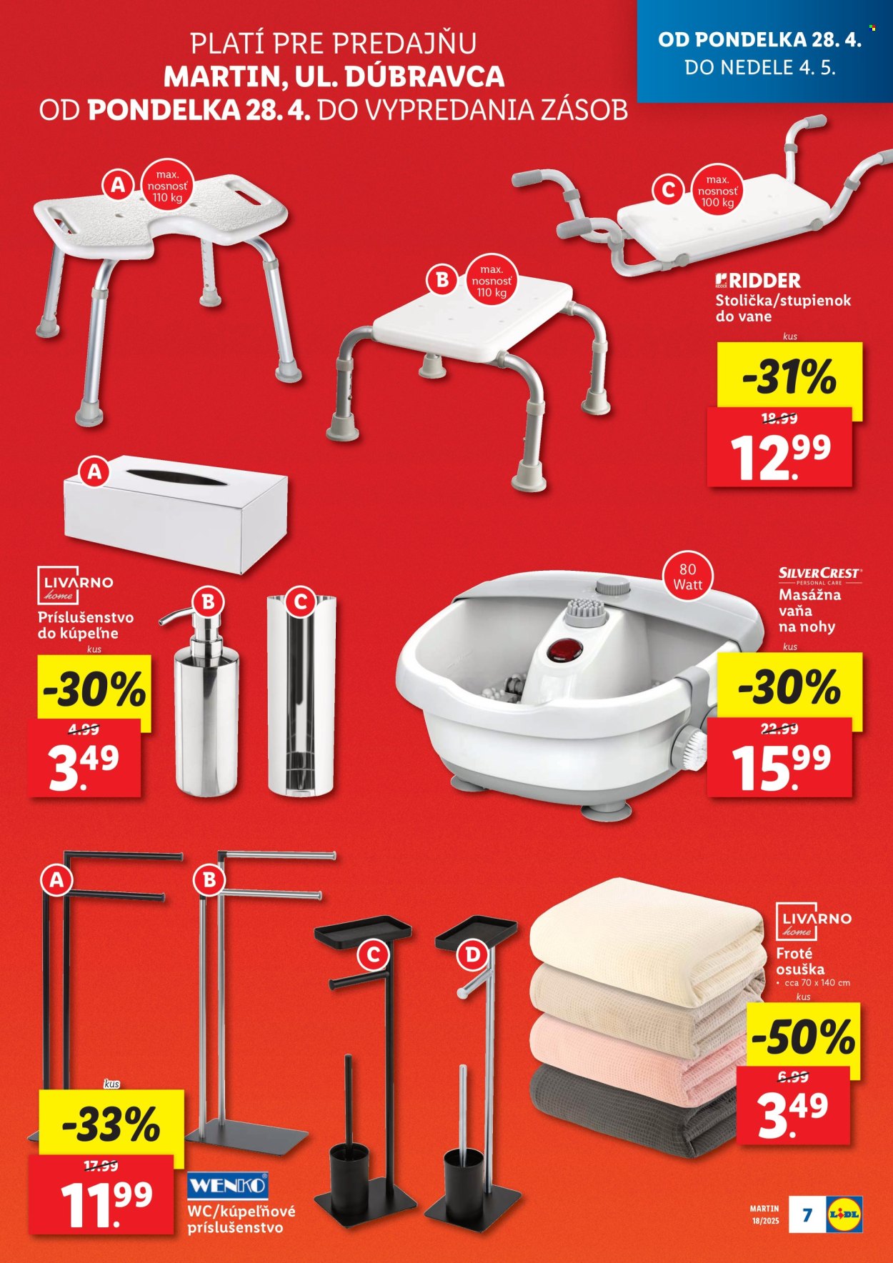 Leták Lidl - 28.4.2025 - 4.5.2025. Strana 7