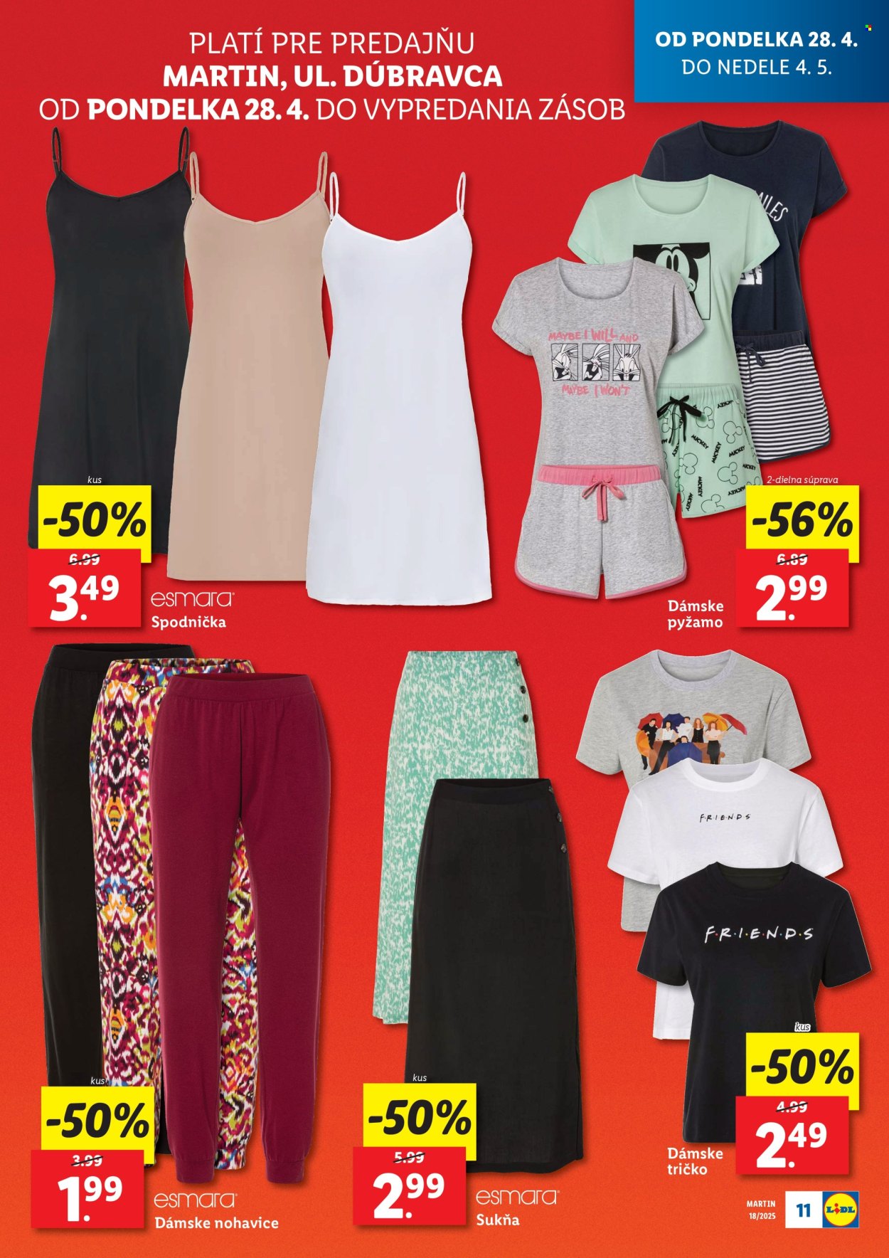 Leták Lidl - 28.4.2025 - 4.5.2025. Strana 11