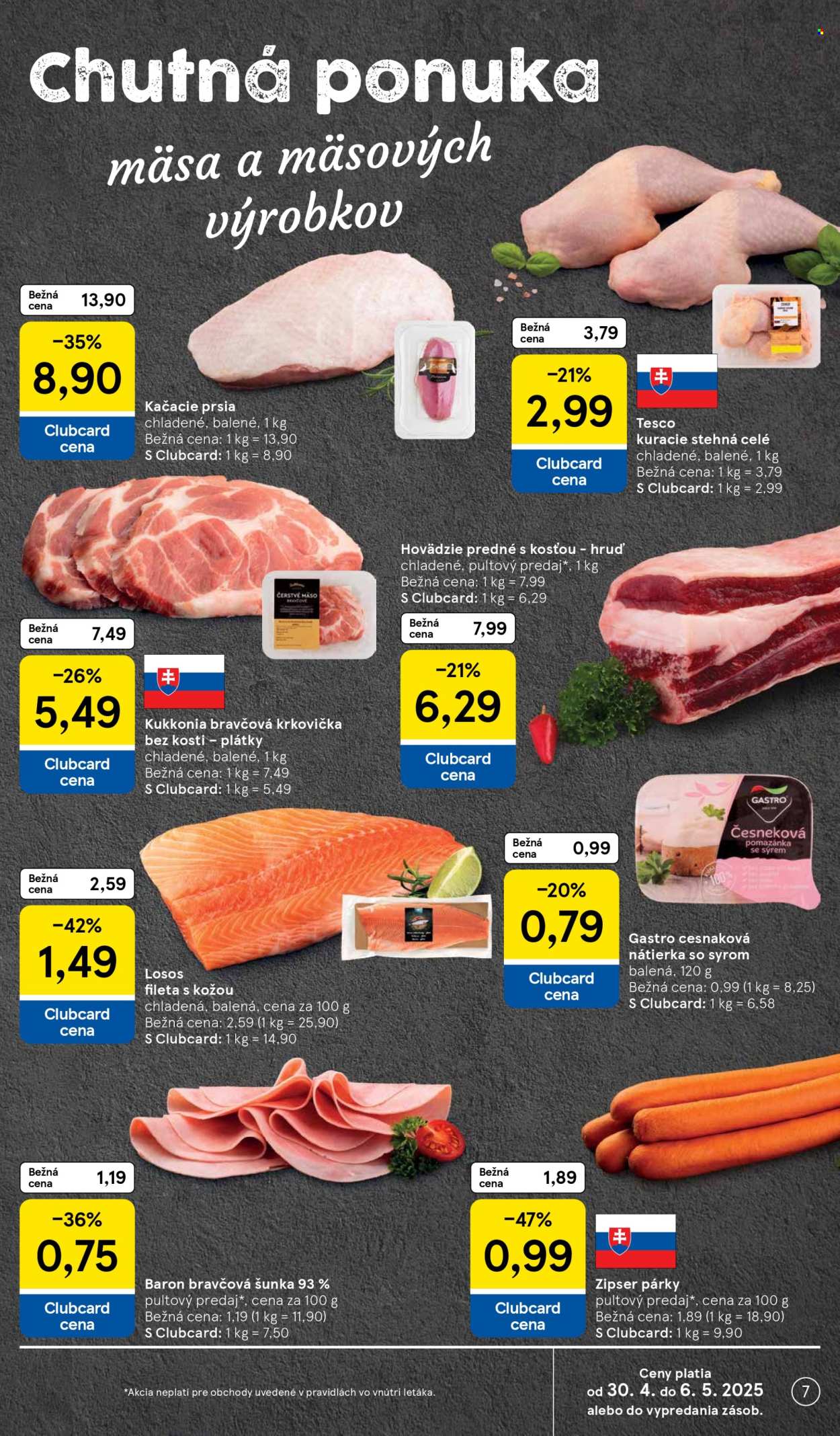 Leták TESCO - 30.4.2025 - 6.5.2025. Strana 7