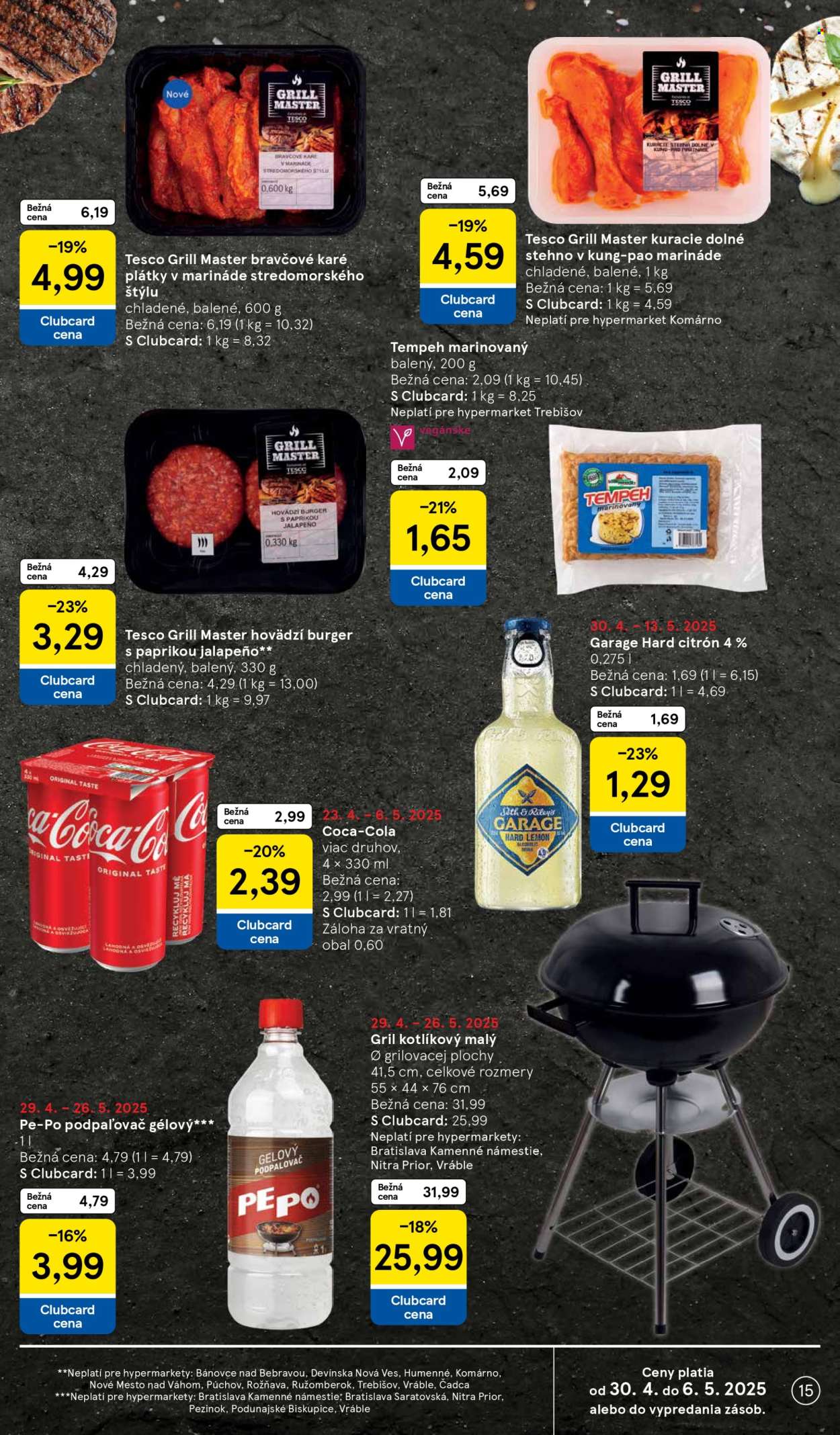 Leták TESCO - 30.4.2025 - 6.5.2025. Strana 15