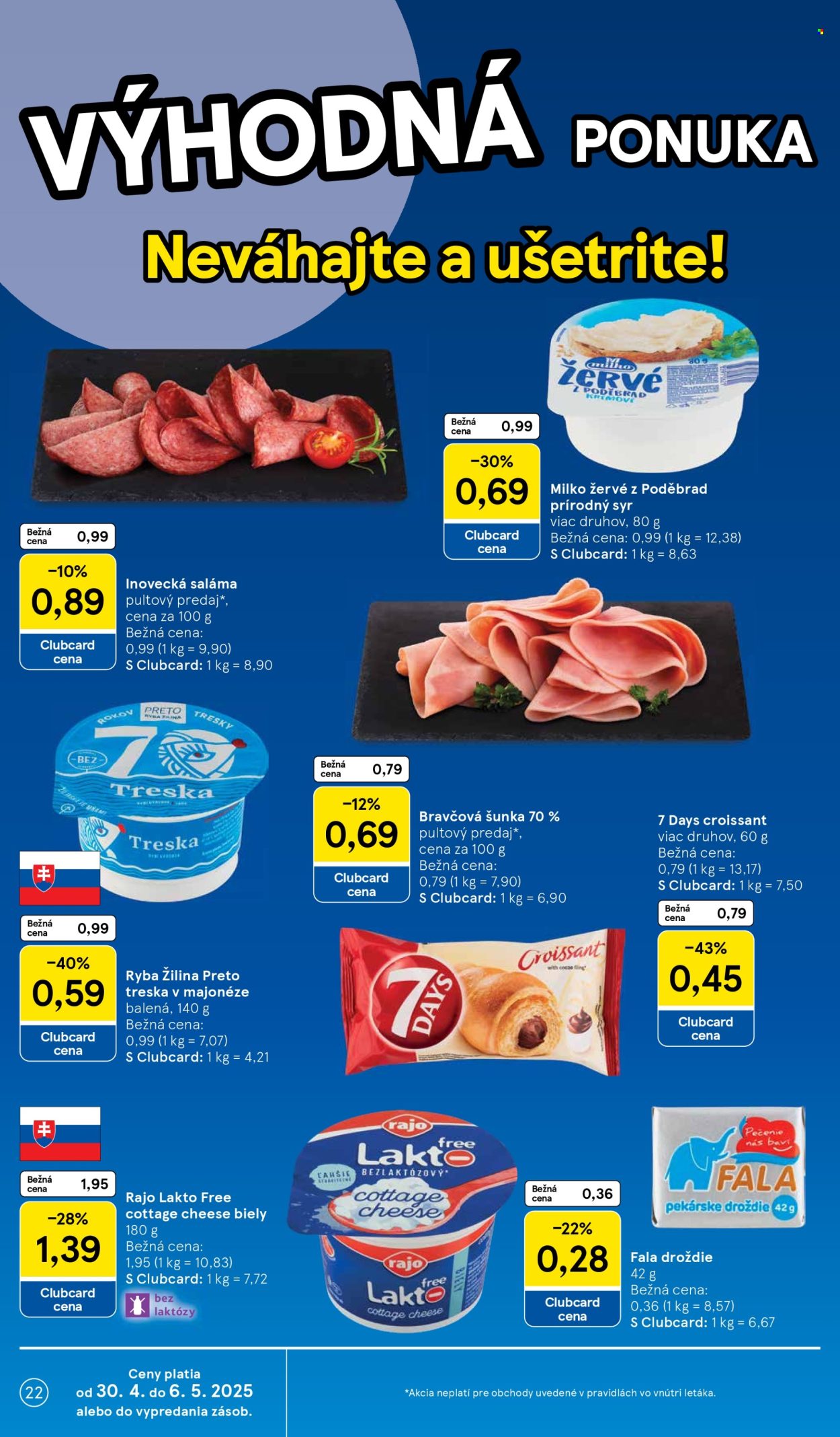 Leták TESCO - 30.4.2025 - 6.5.2025. Strana 22