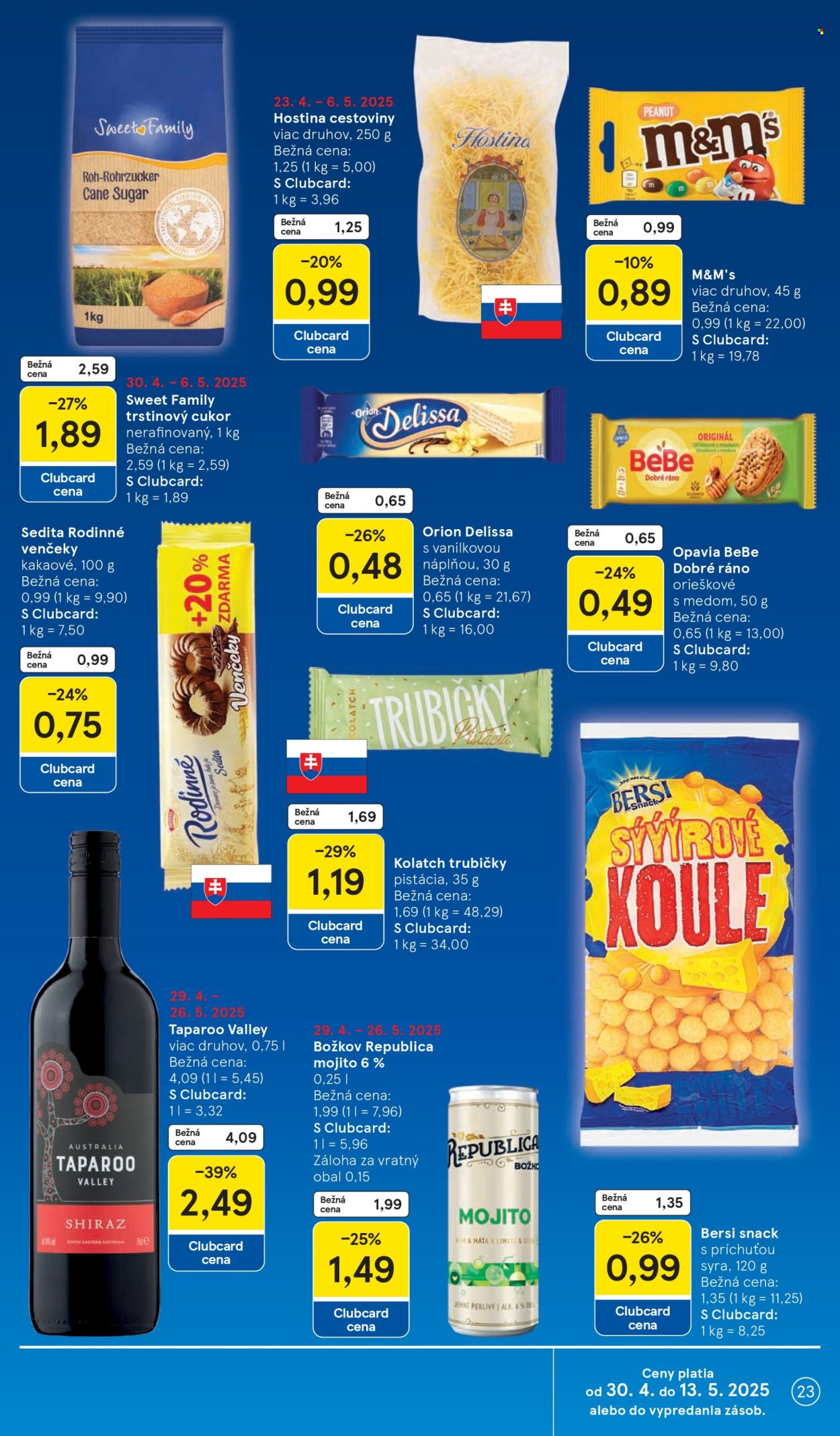 Leták TESCO - 30.4.2025 - 6.5.2025. Strana 23