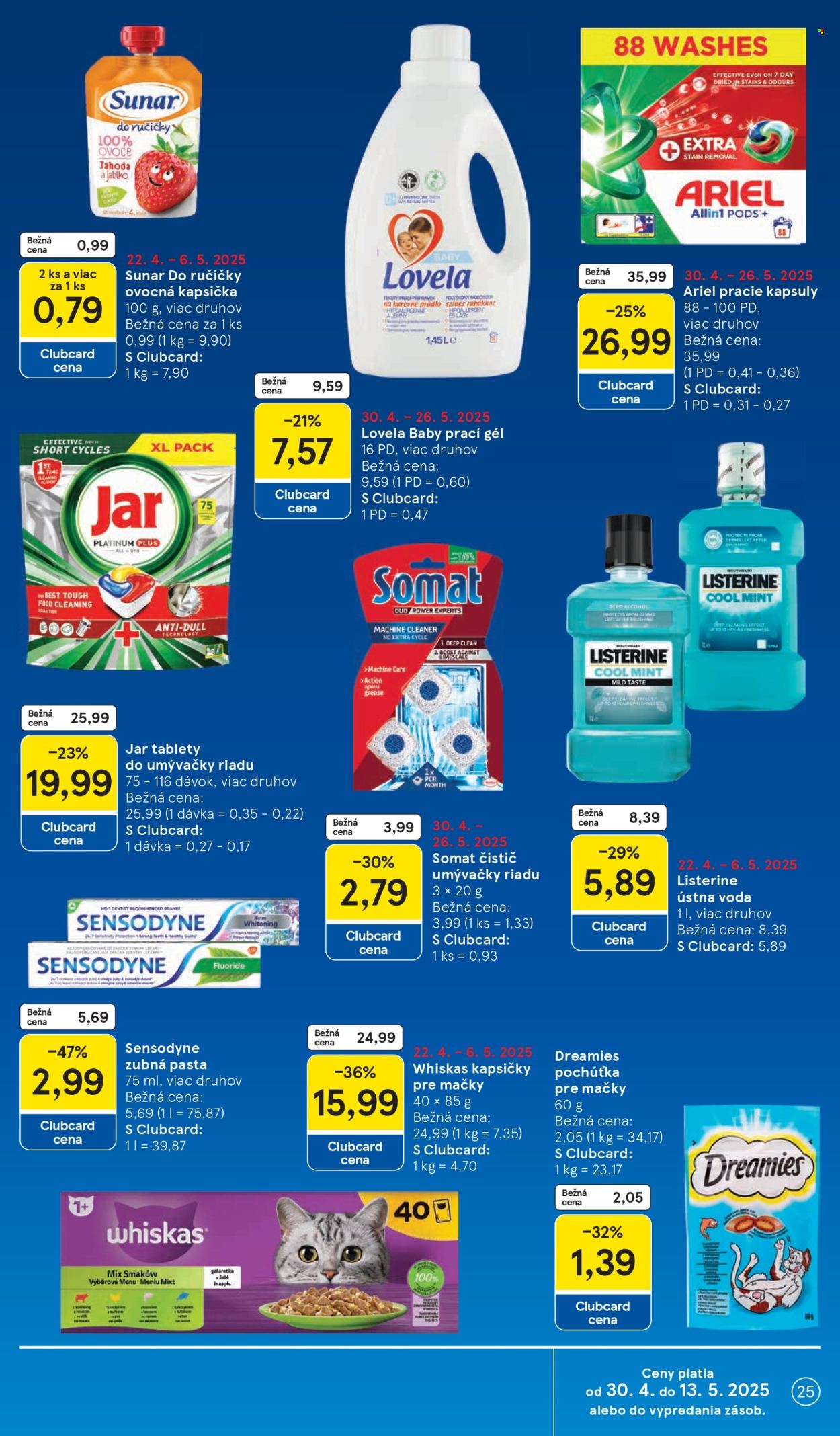 Leták TESCO - 30.4.2025 - 6.5.2025. Strana 25