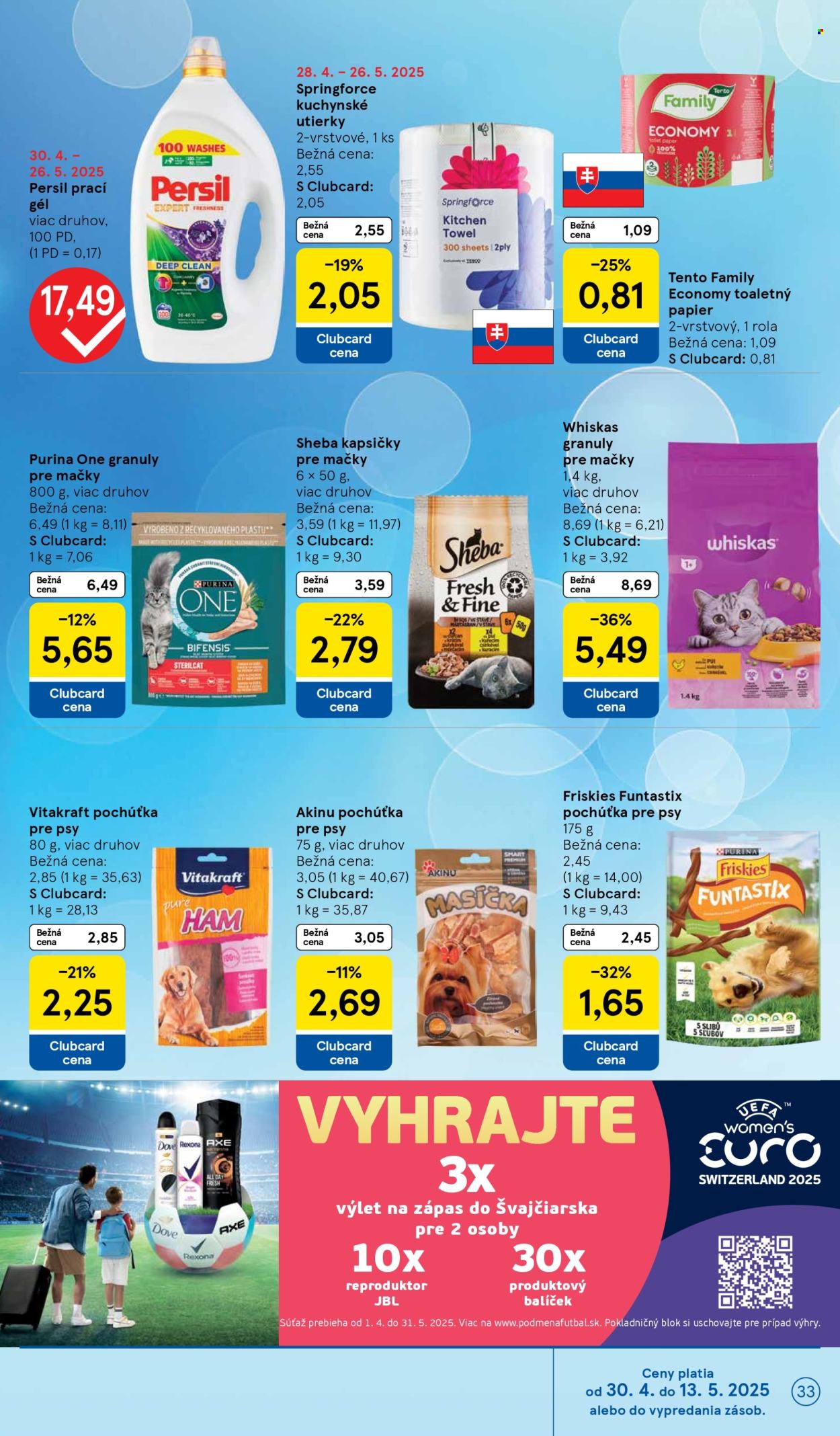 Leták TESCO - 30.4.2025 - 6.5.2025. Strana 33