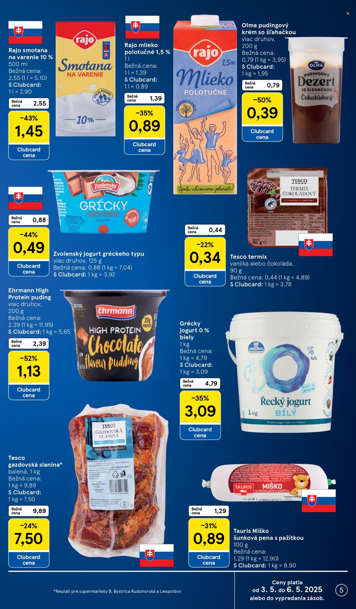 Leták TESCO supermarket - 30.4.2025 - 6.5.2025. Strana 5
