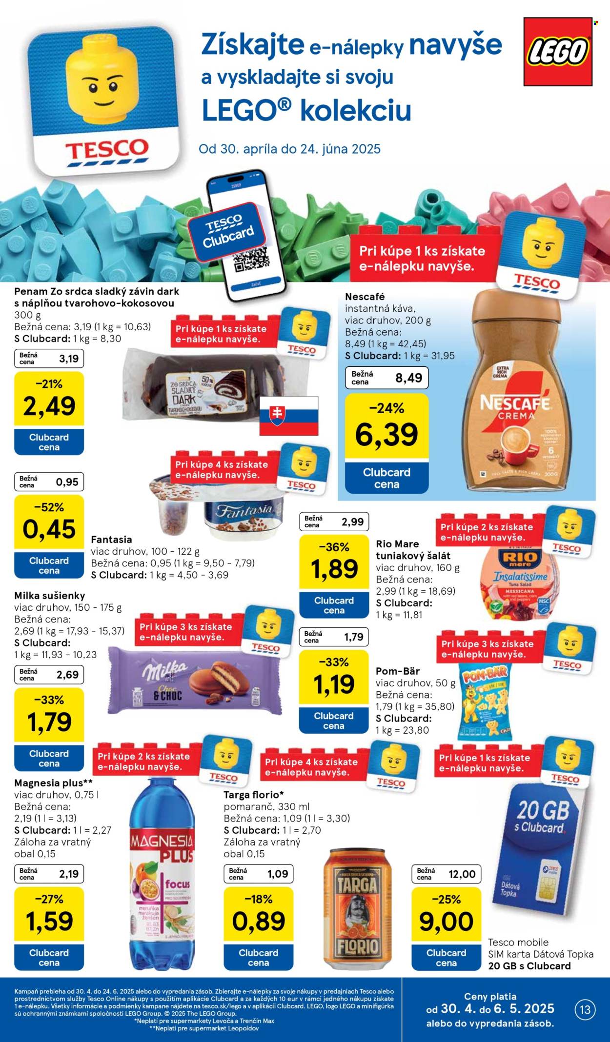 Leták TESCO supermarket - 30.4.2025 - 6.5.2025. Strana 13
