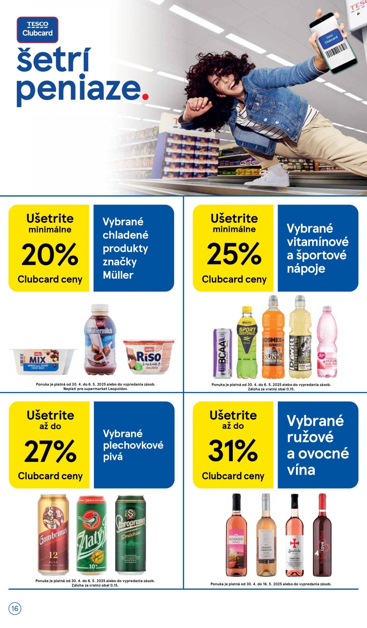 Leták TESCO supermarket - 30.4.2025 - 6.5.2025. Strana 16