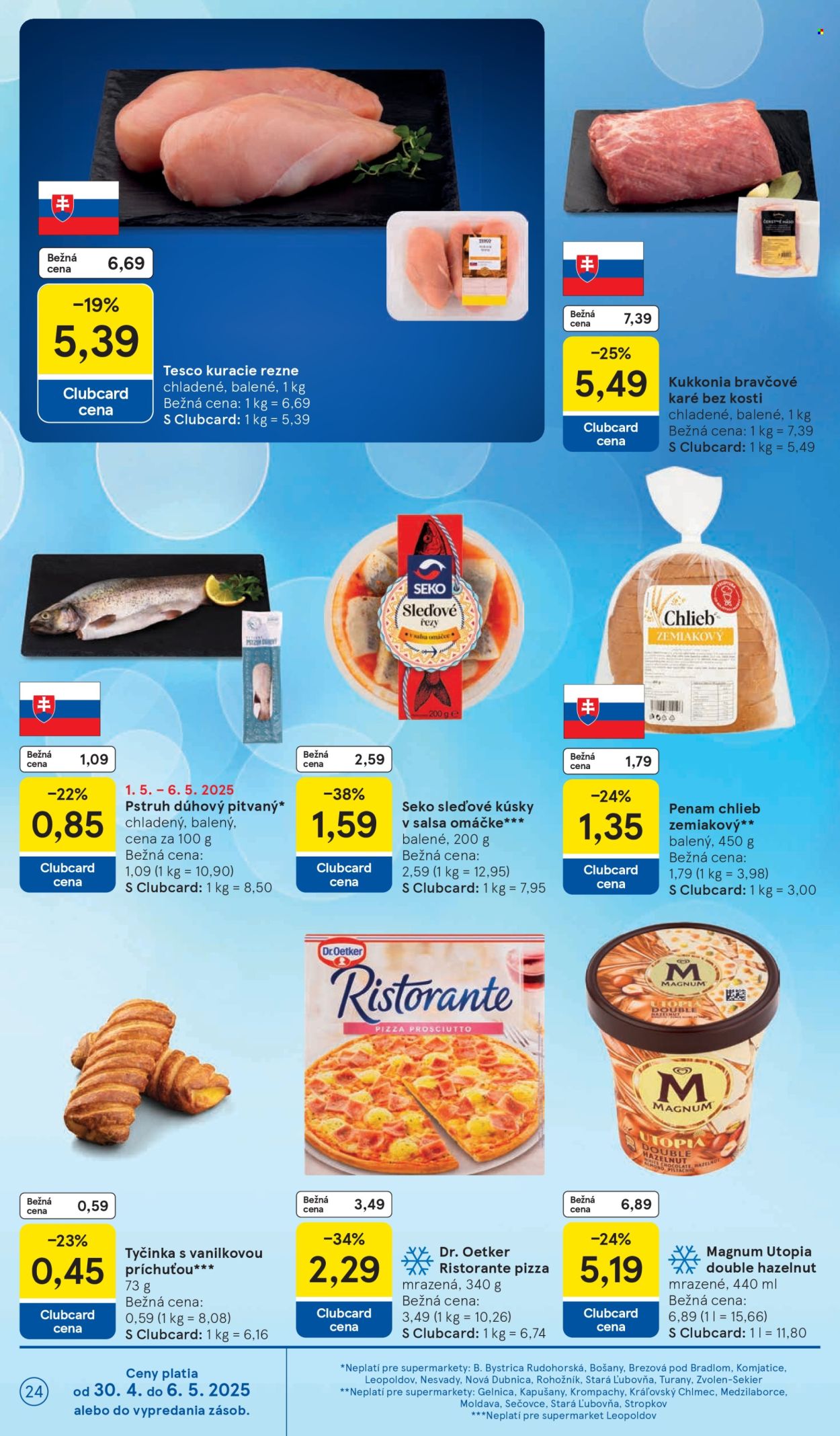 Leták TESCO supermarket - 30.4.2025 - 6.5.2025. Strana 24