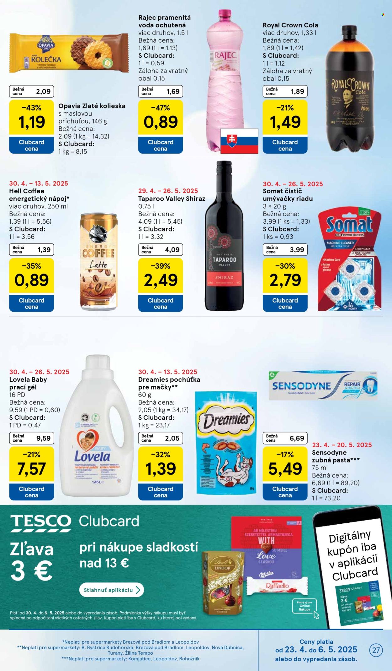 Leták TESCO supermarket - 30.4.2025 - 6.5.2025. Strana 27