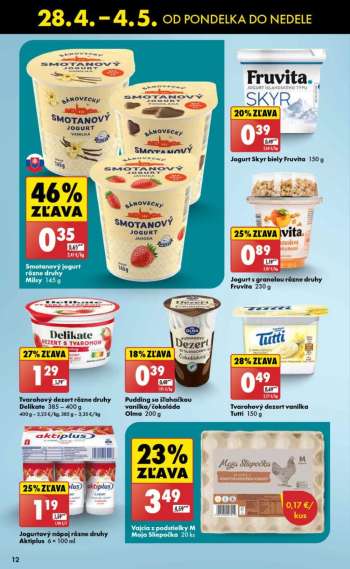 thumbnail - Jogurt Skyr biely Fruvita