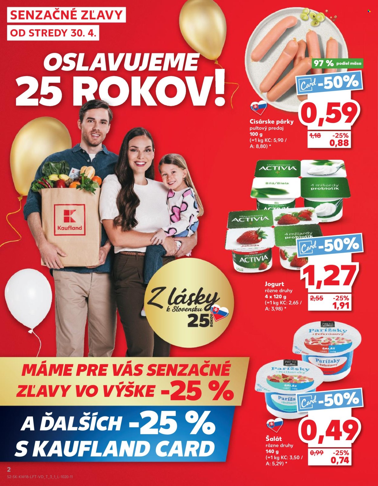 Leták Kaufland - 30.4.2025 - 6.5.2025. Strana 2