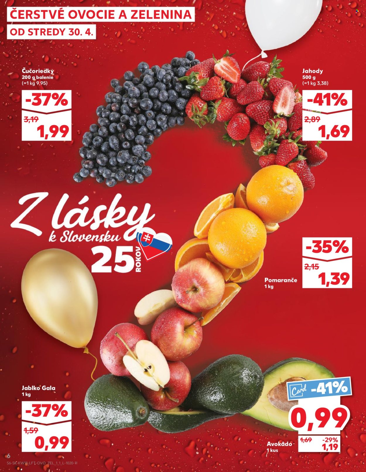 Leták Kaufland - 30.4.2025 - 6.5.2025. Strana 6