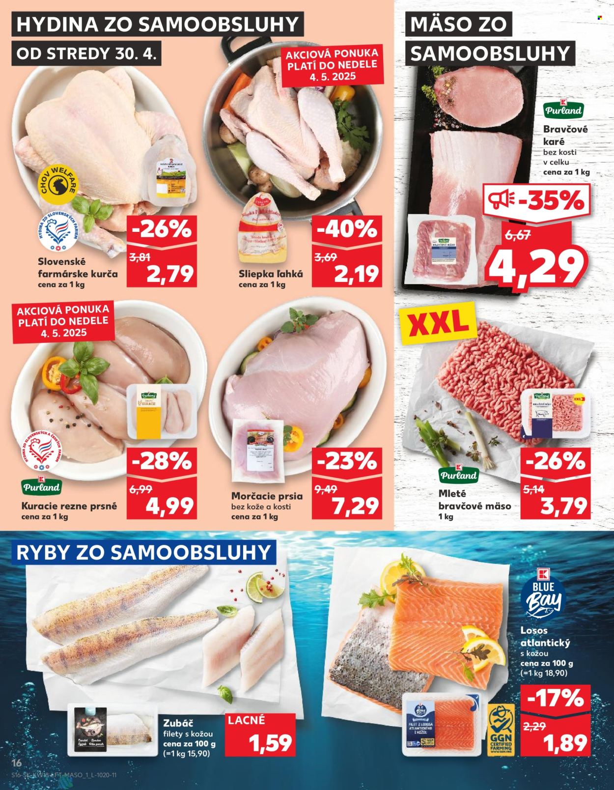Leták Kaufland - 30.4.2025 - 6.5.2025. Strana 16