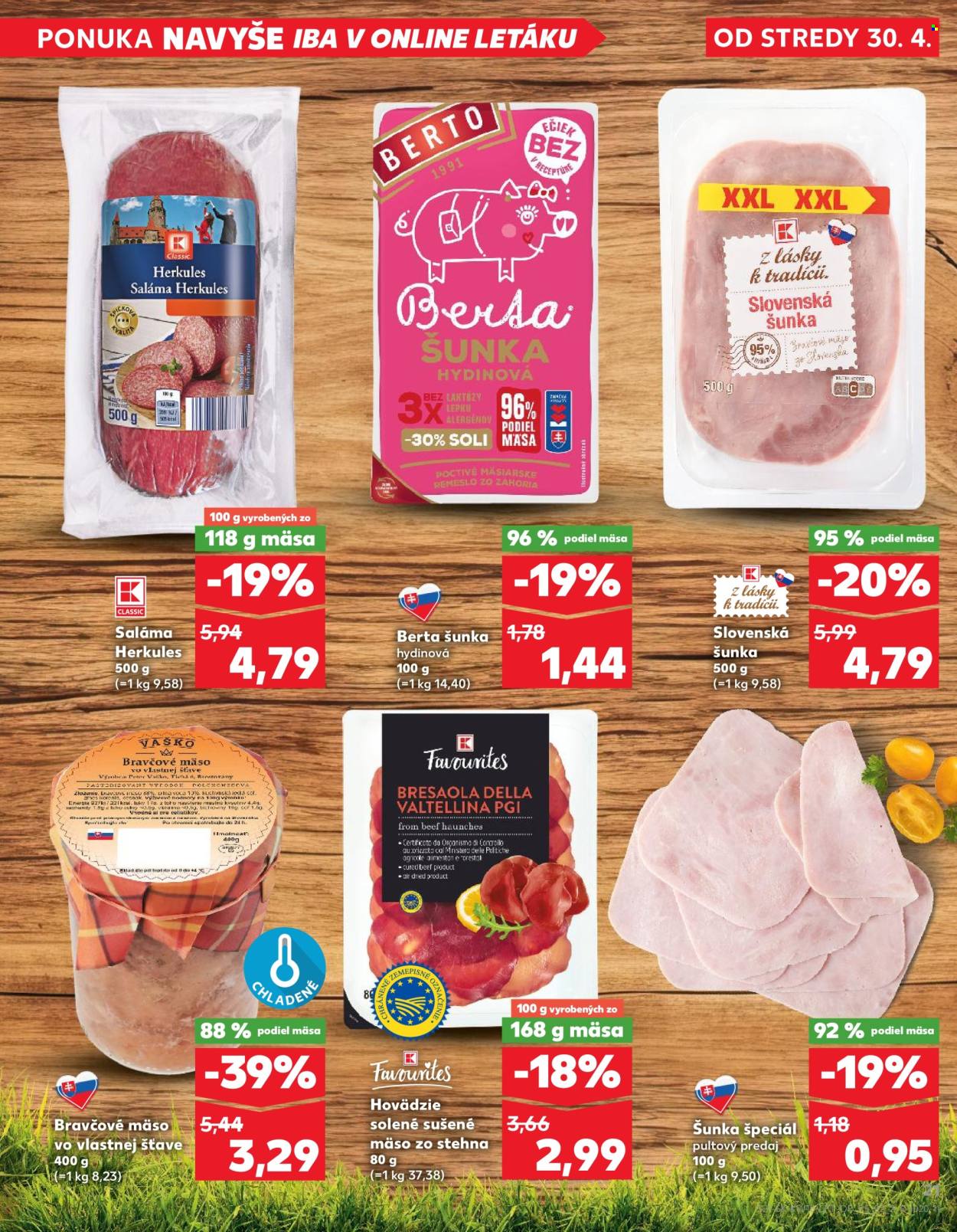 Leták Kaufland - 30.4.2025 - 6.5.2025. Strana 21