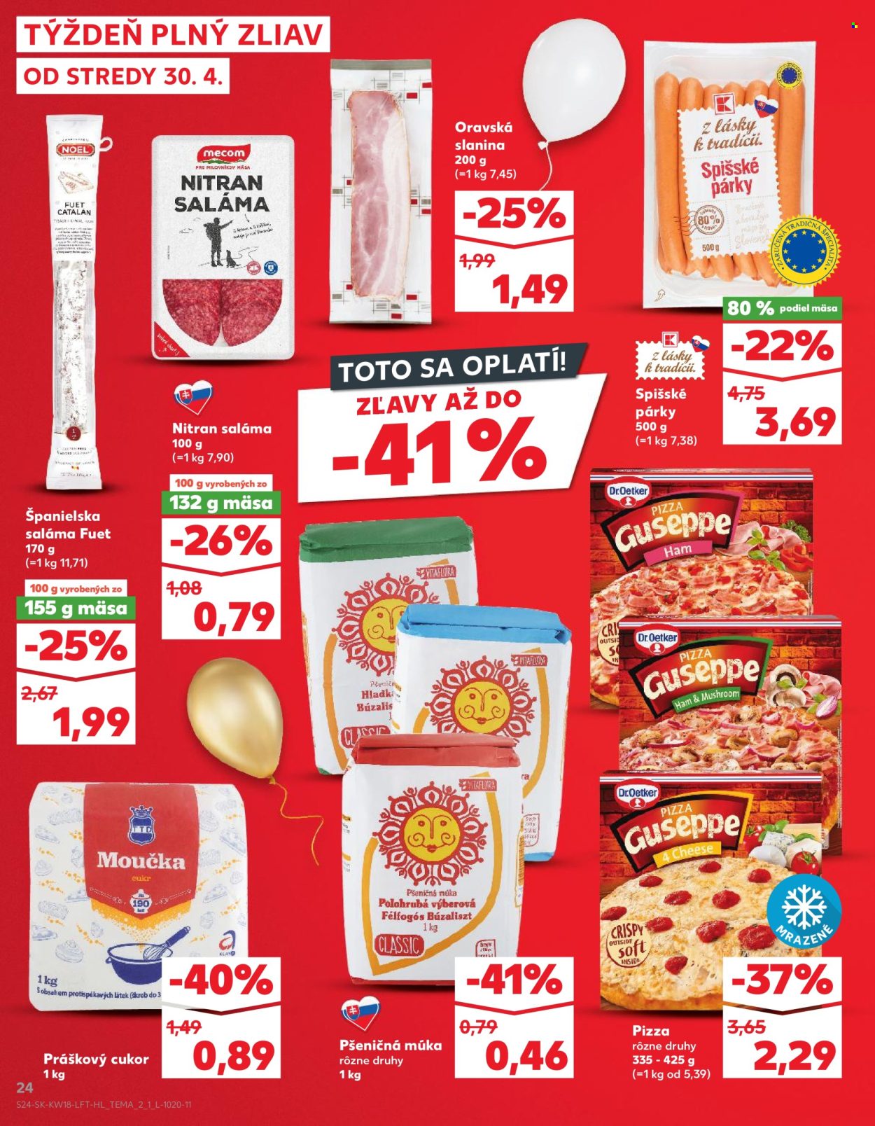 Leták Kaufland - 30.4.2025 - 6.5.2025. Strana 24